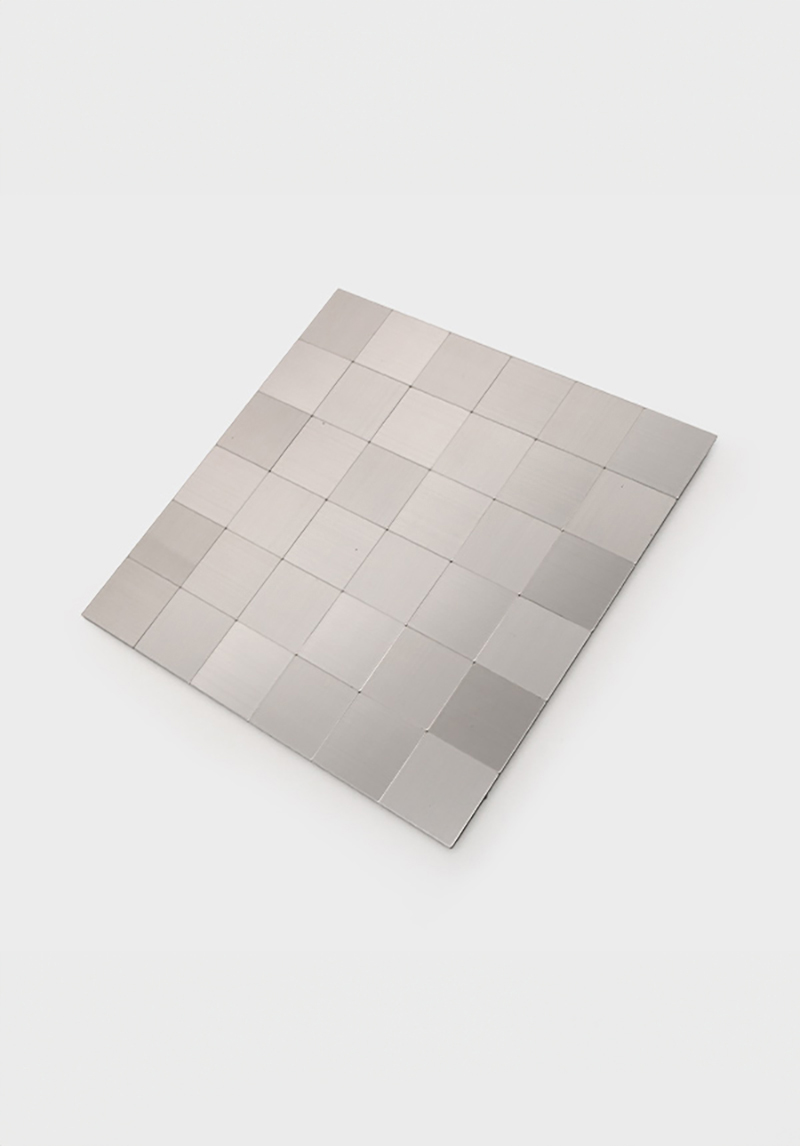 Self-adhesive metal tile 30x30cm (F)