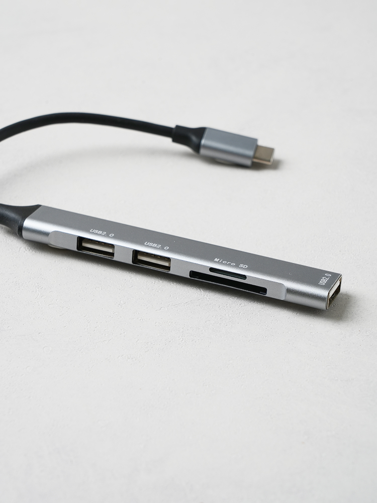Hwaseong Eleccom C type 3 port hub + SD card reader