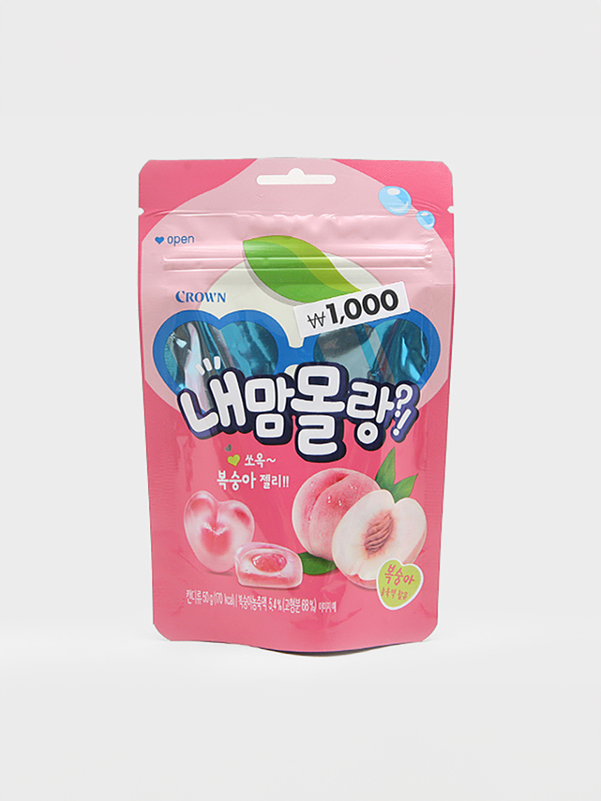 Crown My Mom Molang Sook Peach 50g