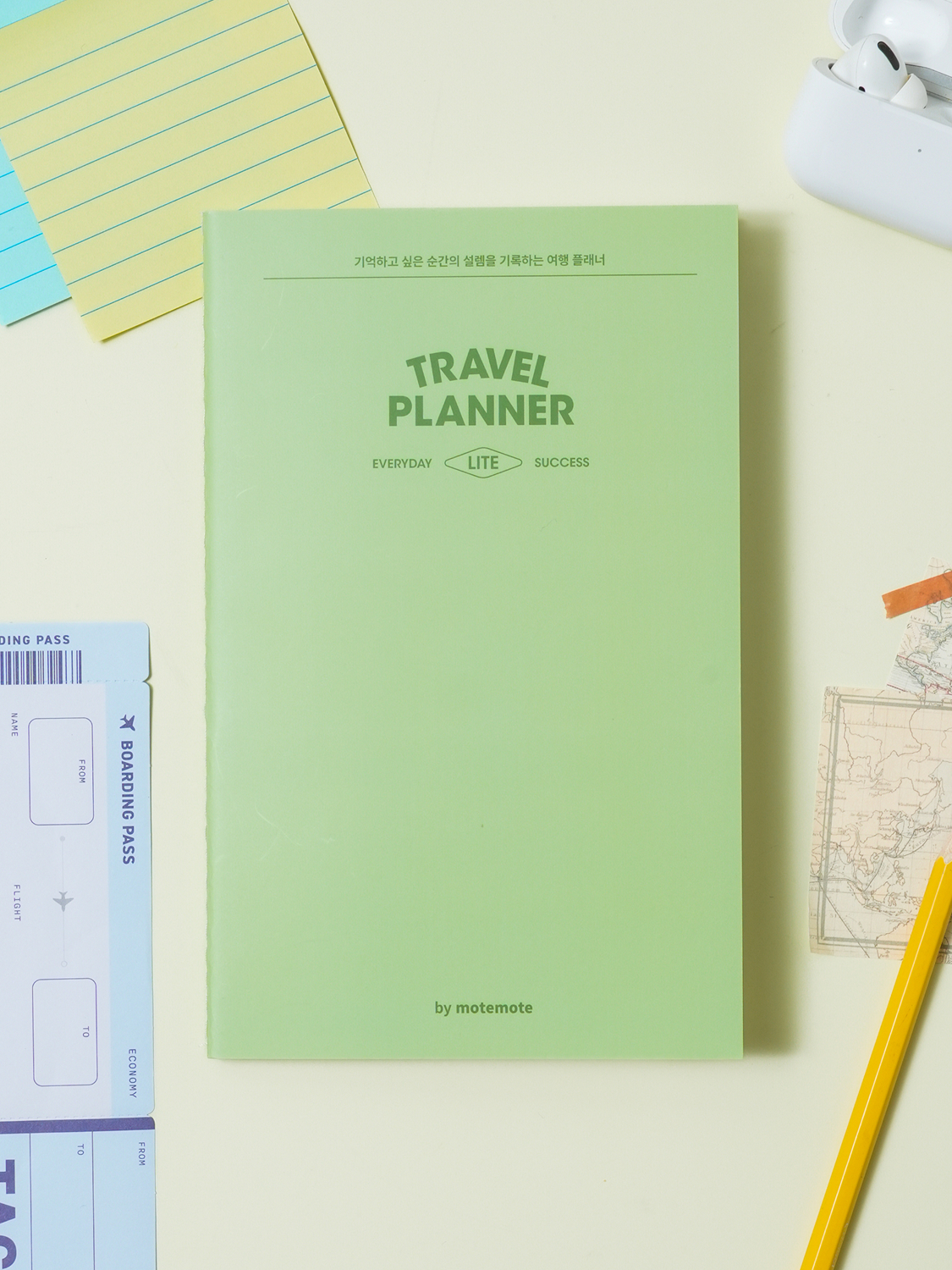 Motmot actual travel planner 32 sheets