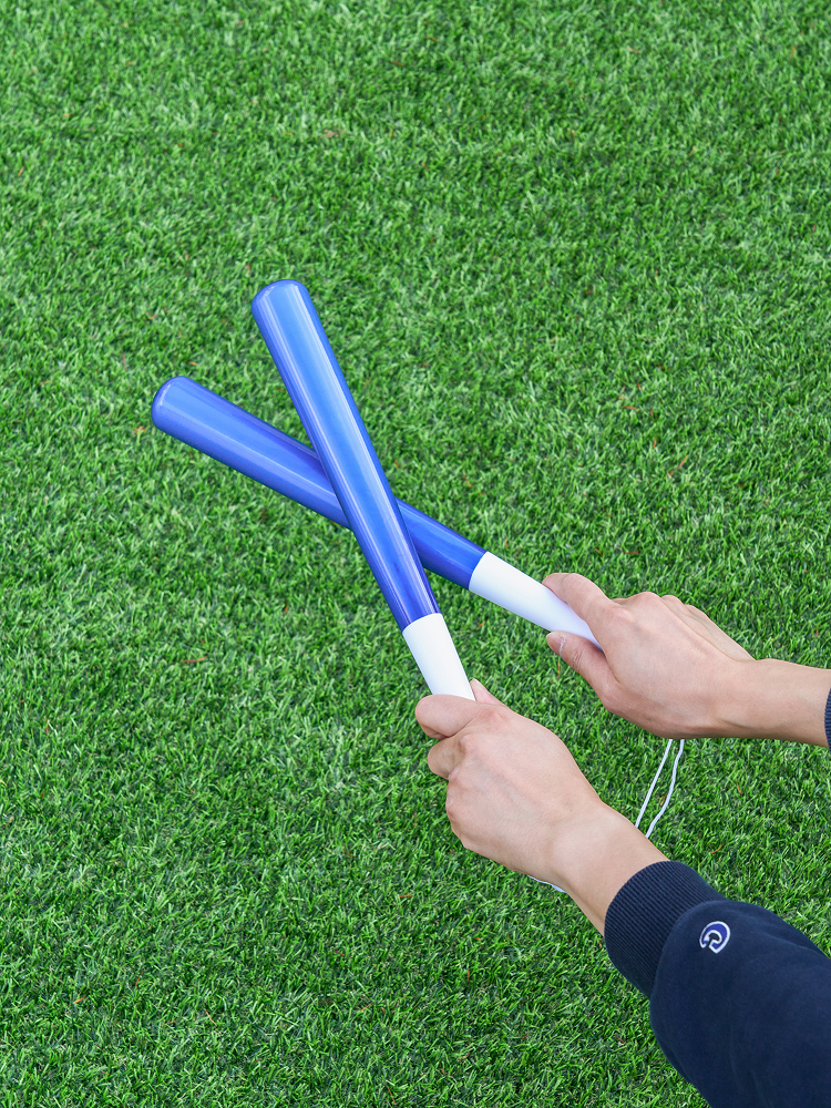 cheer bat blue