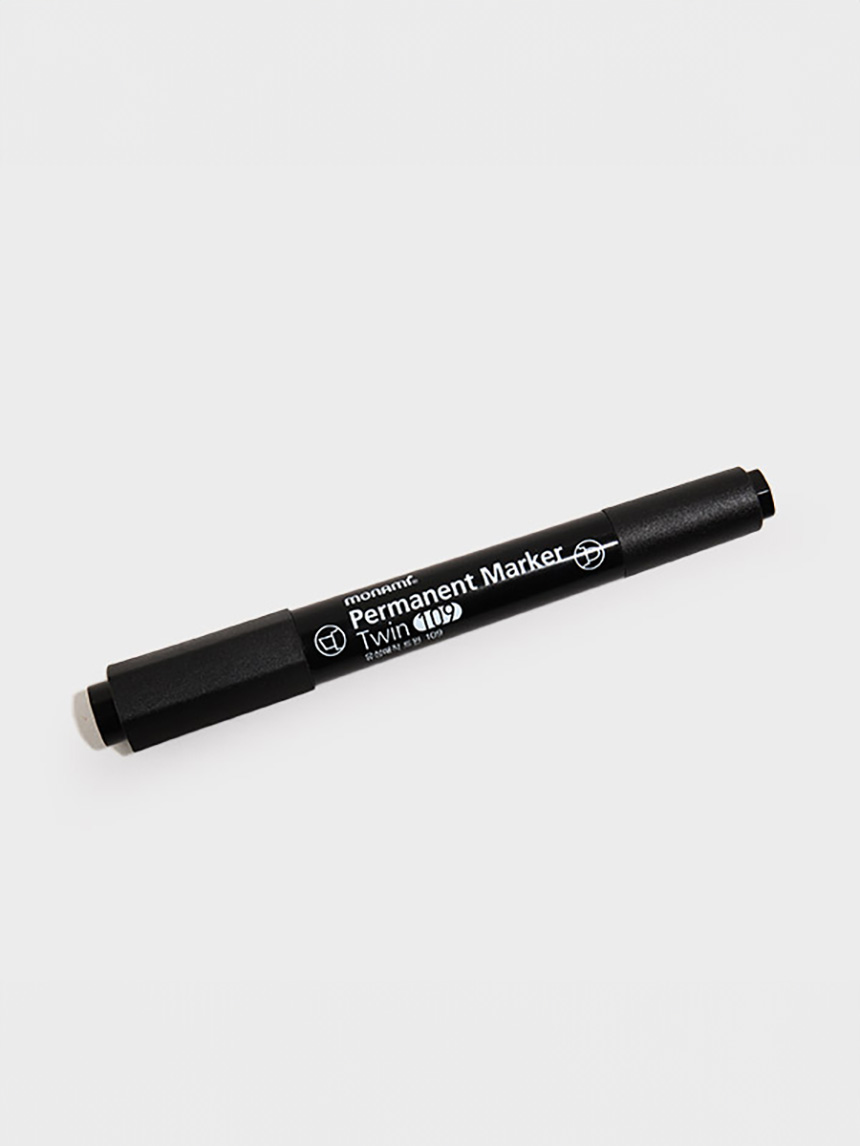 Monami Oily Magic Twin 10g (black)