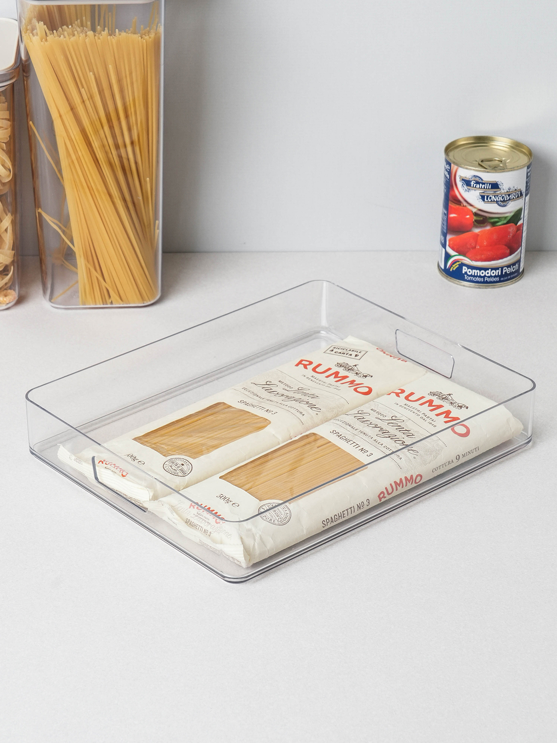 Stackable Transparent Basket No. 3