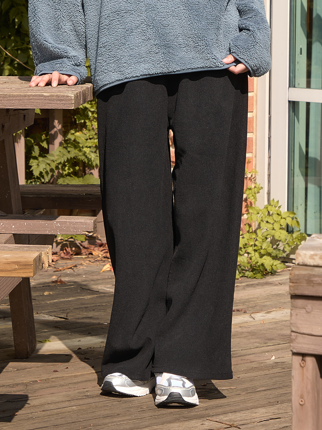 [Common] Fleece Pants S/M/L Black