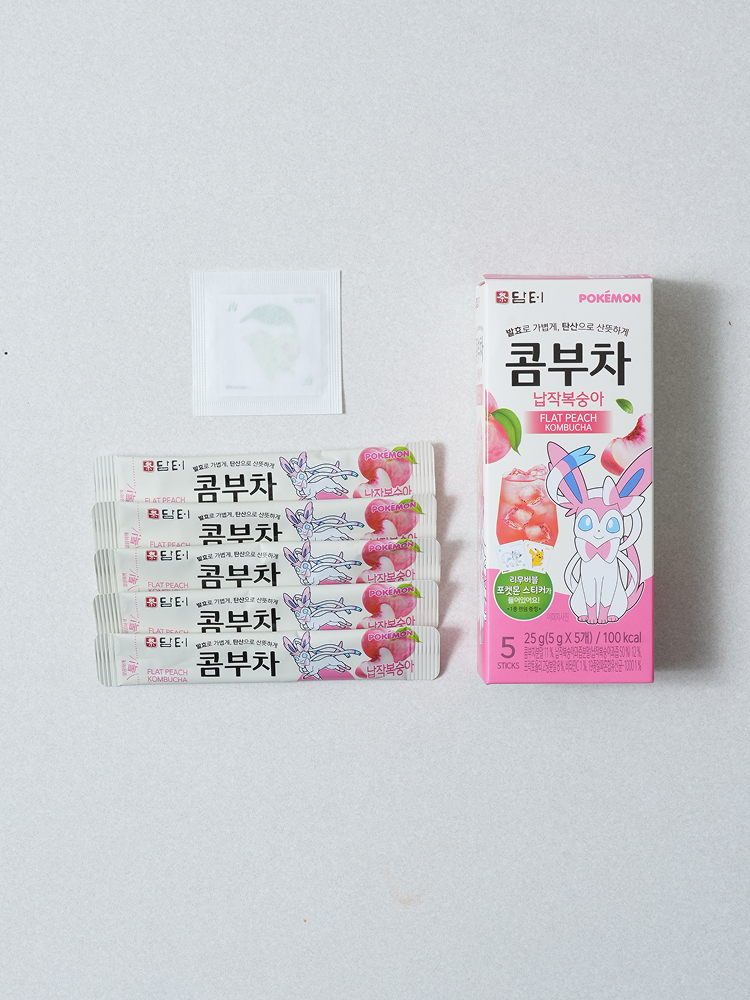 Damteo Pokemon Kombucha Flat Peach 5 g