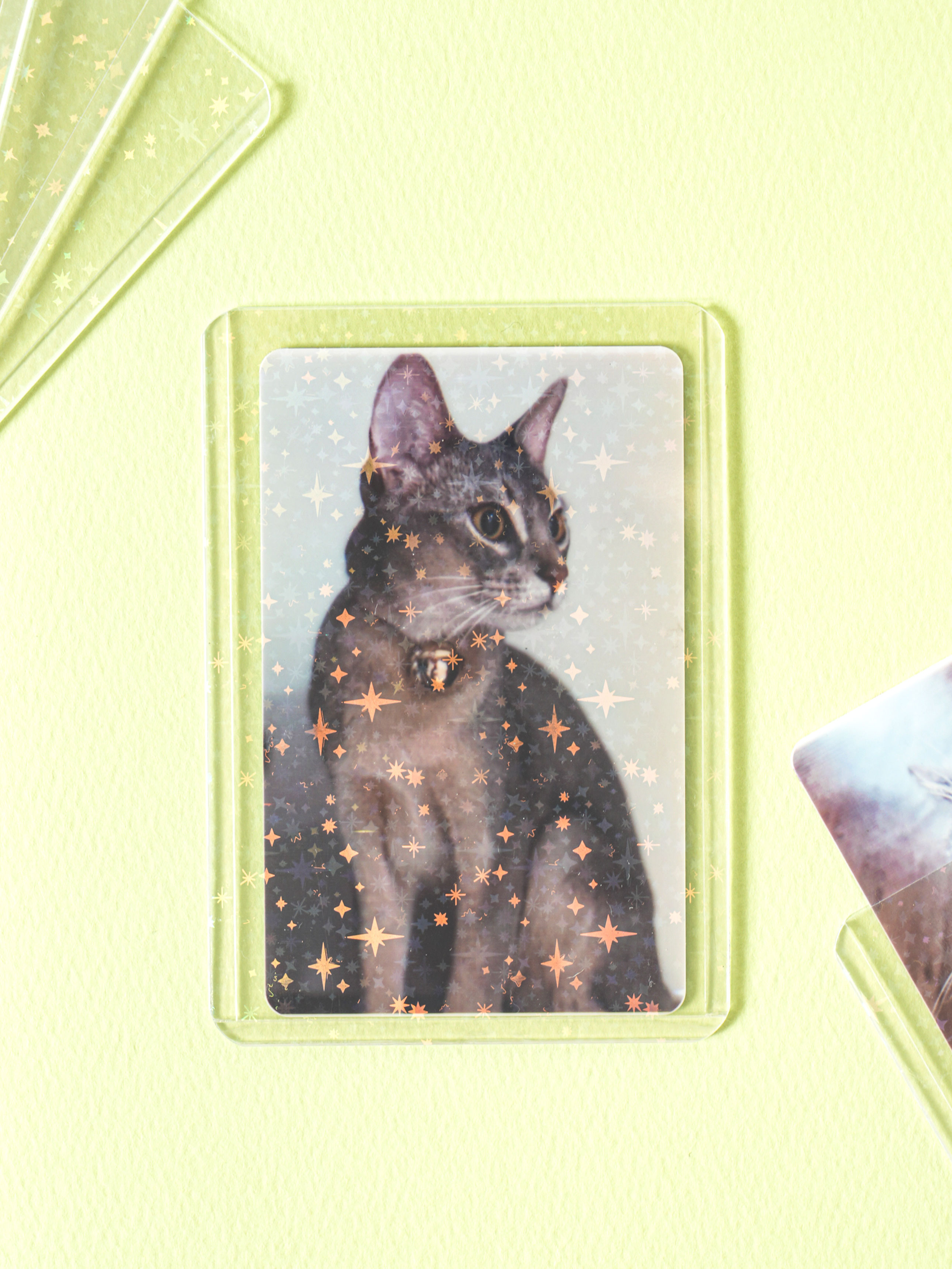 Polkku Hologram Mini Top Loader 5pcs