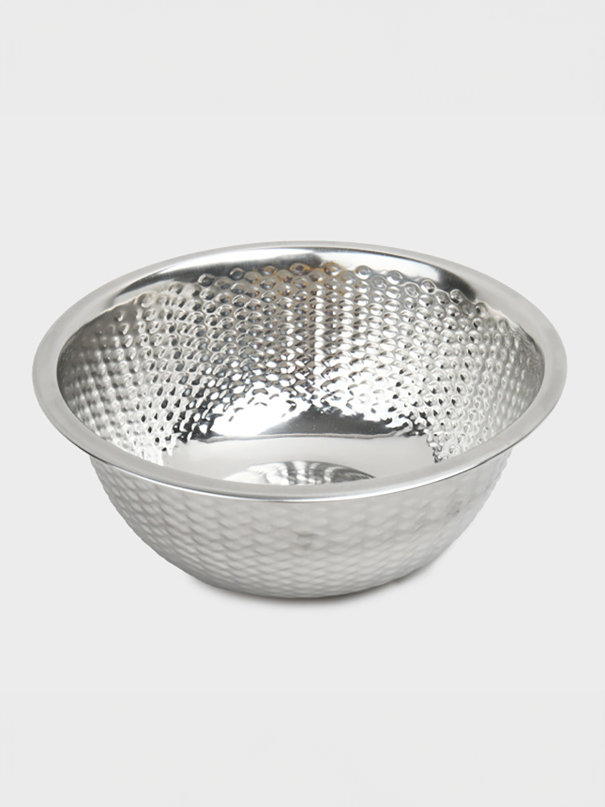 Stainless steel embossed rice box 24cm