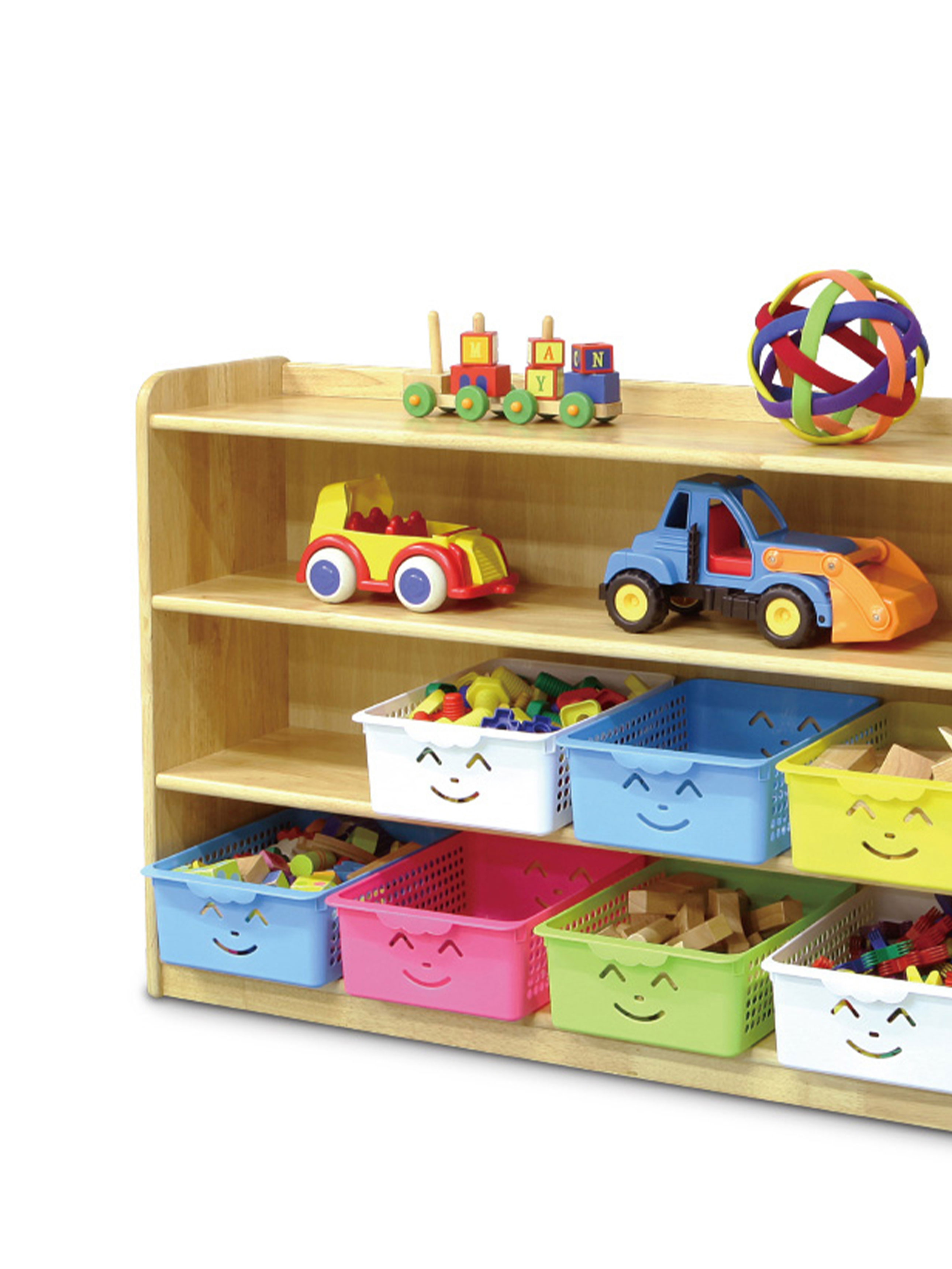 Smile Kids Basket No. 5 White