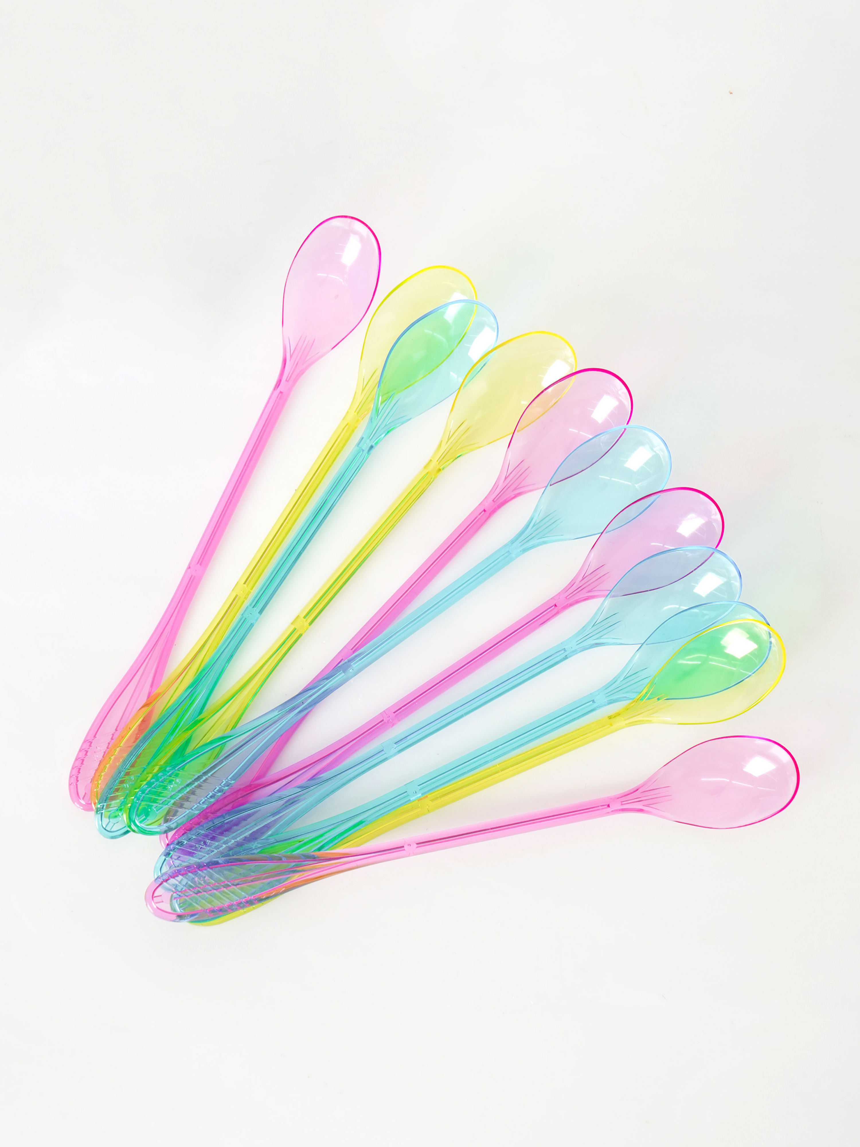 12 reusable color muddlers made in Japan