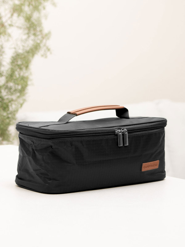 Camping isogas handle bag black