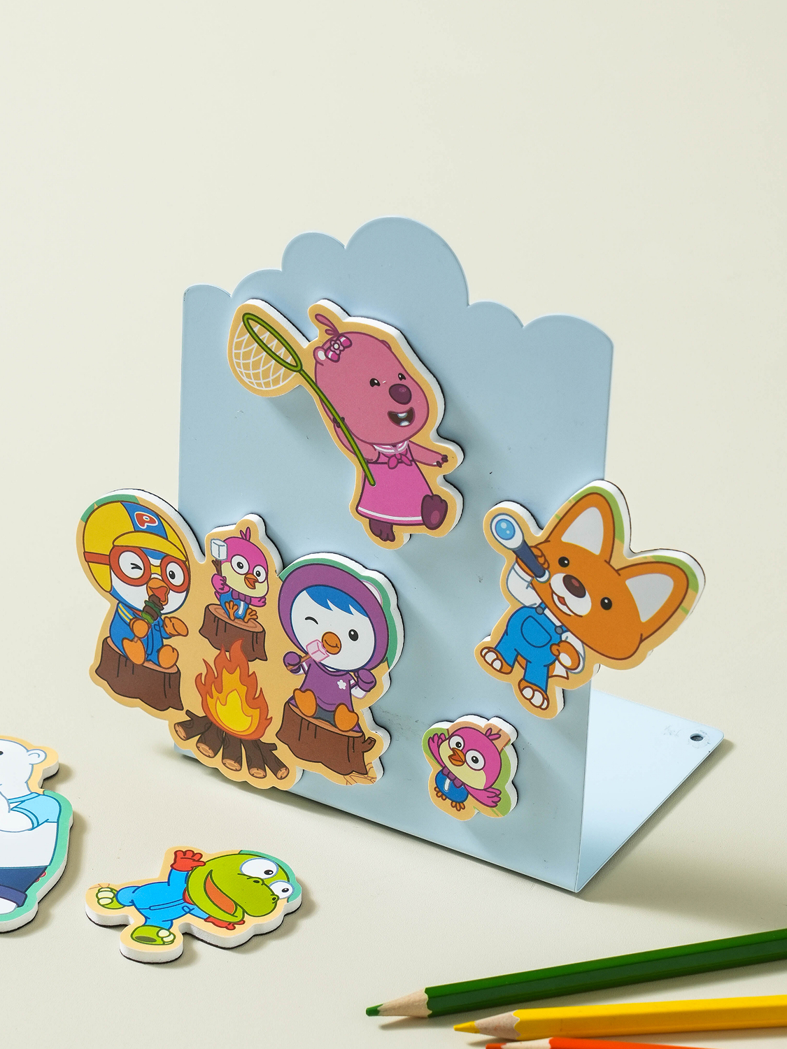 Plate Magnet Pororo Camping Play