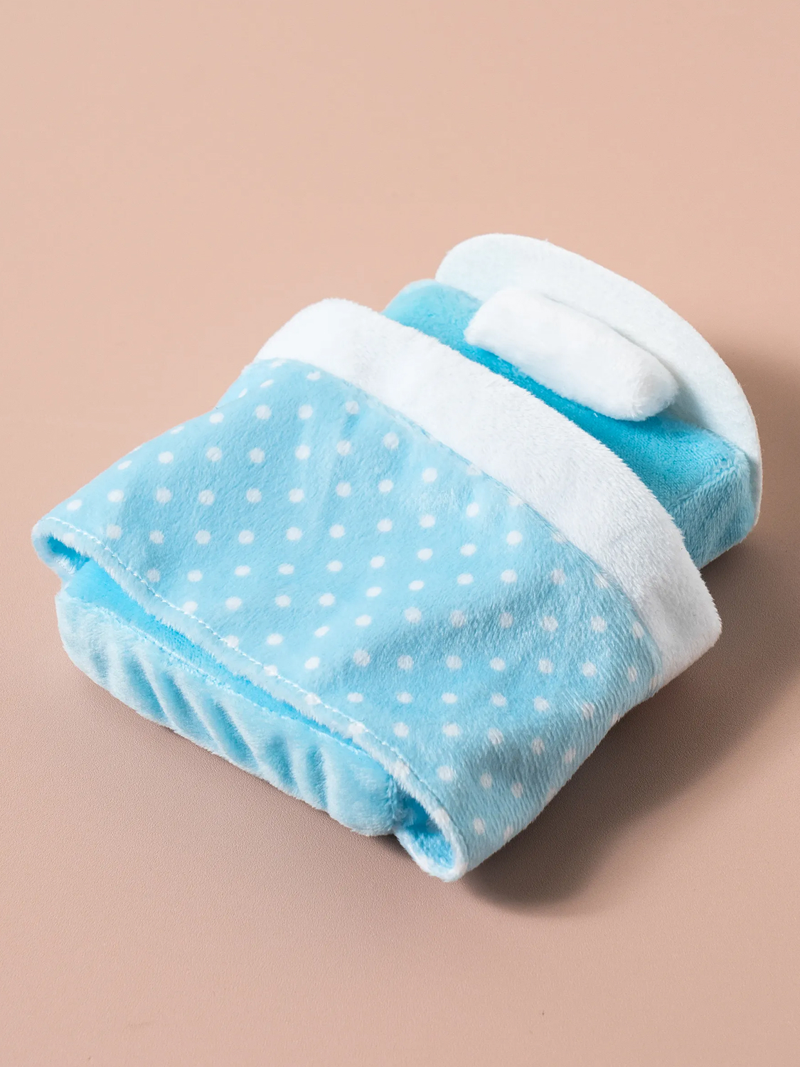 doll bed prop blue