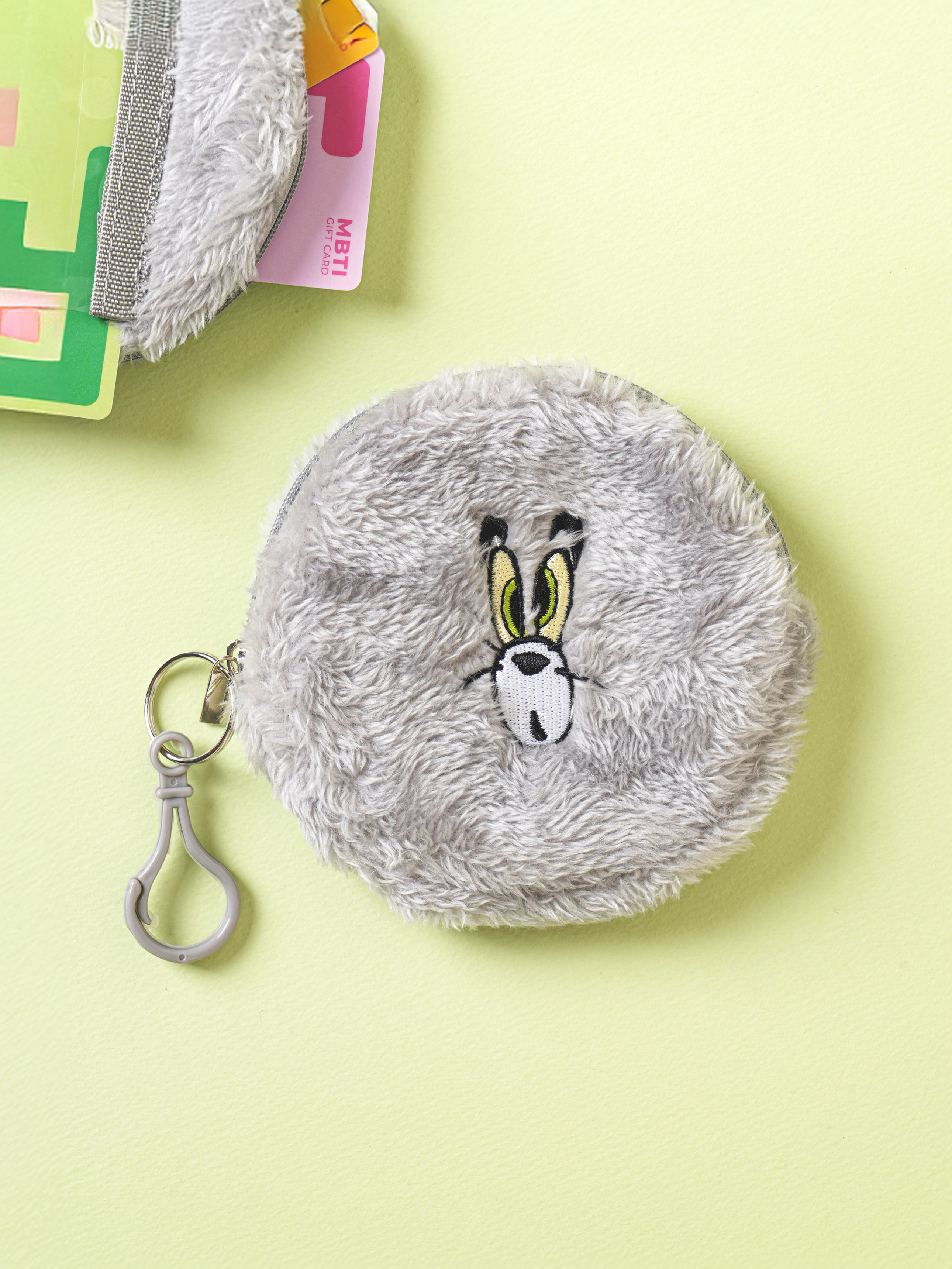 Tom and Jerry round coin purse Tom