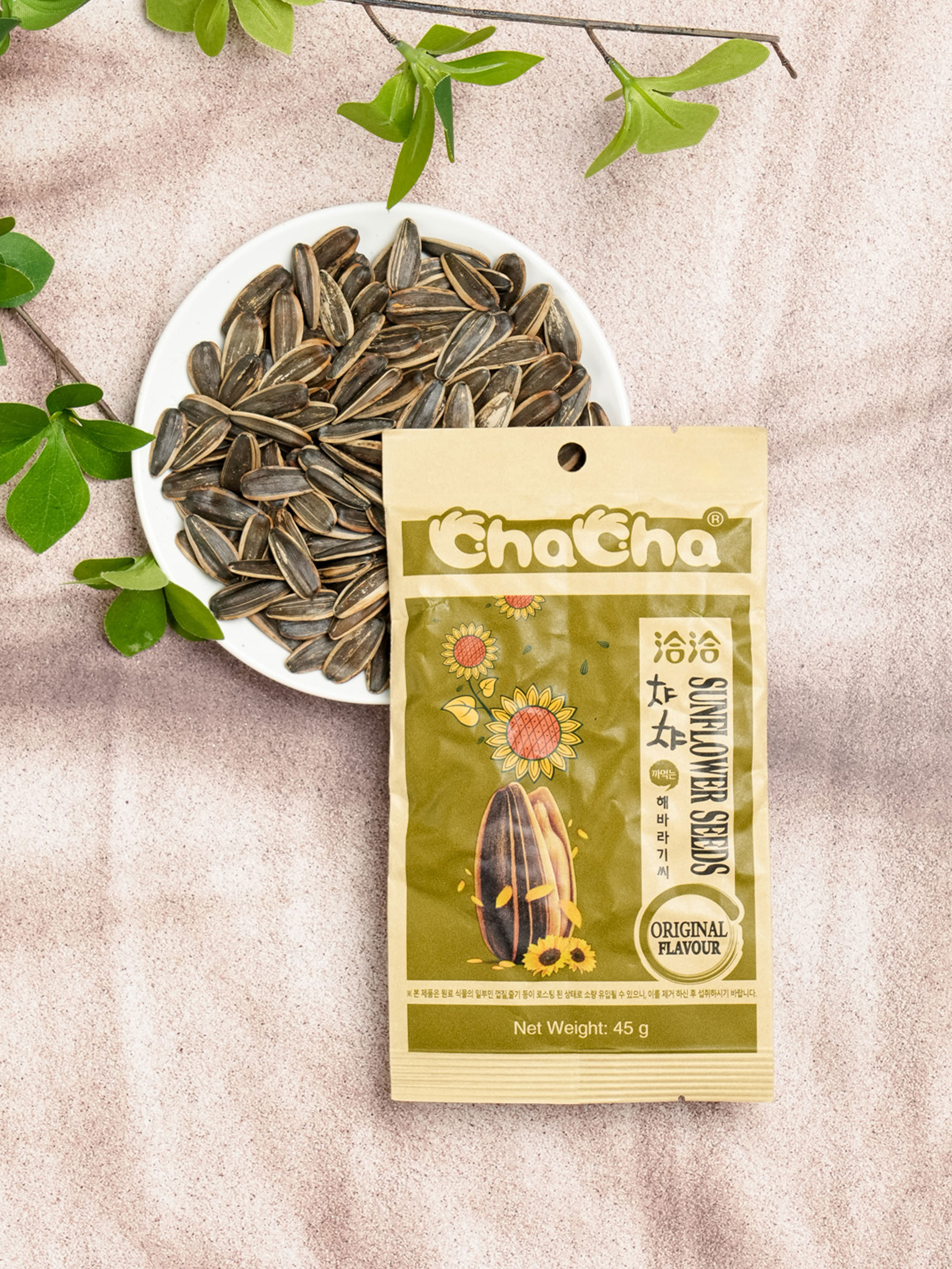 Chacha sunflower seed savory flavor 45 g