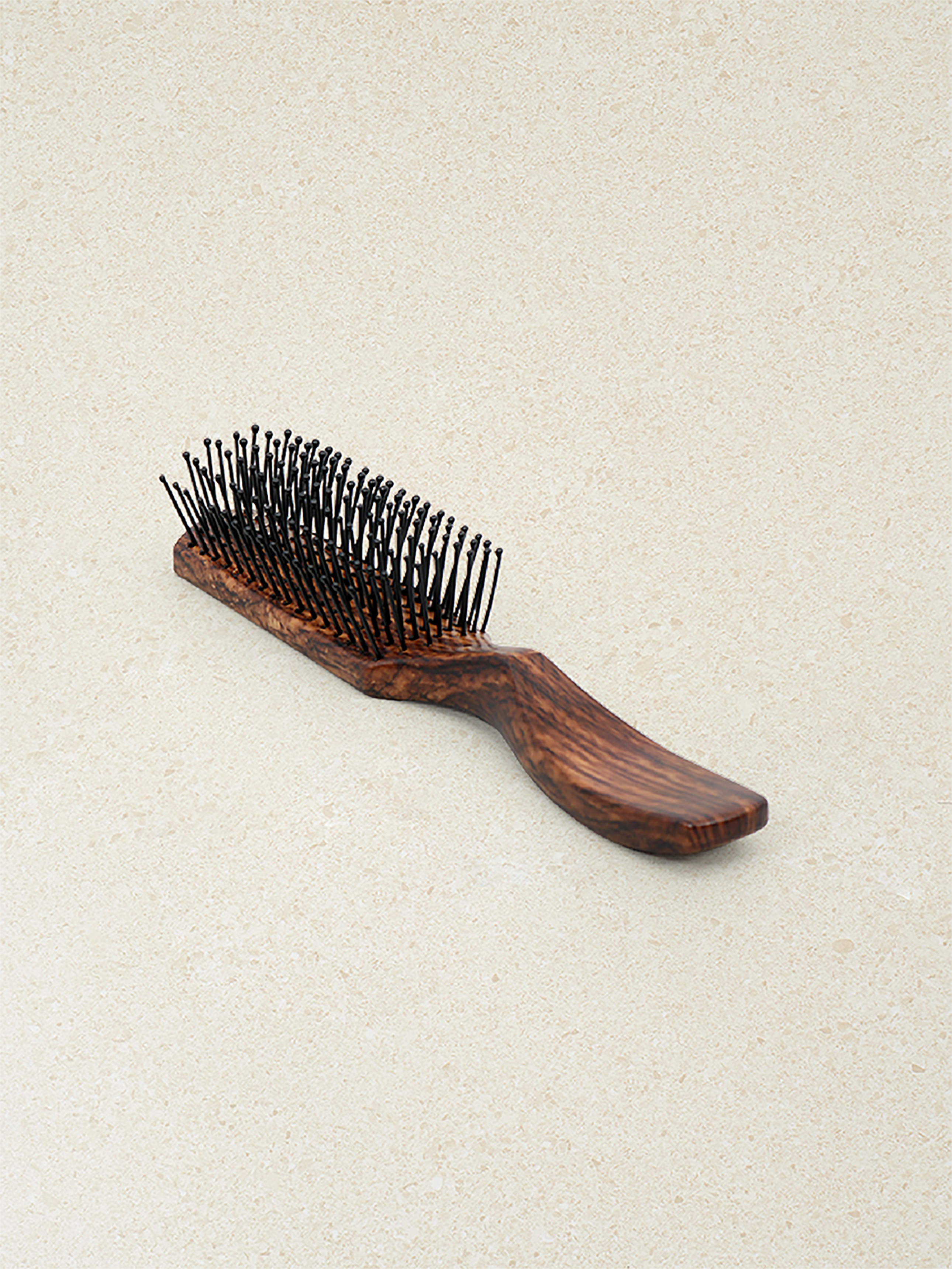 mini wooden square brush