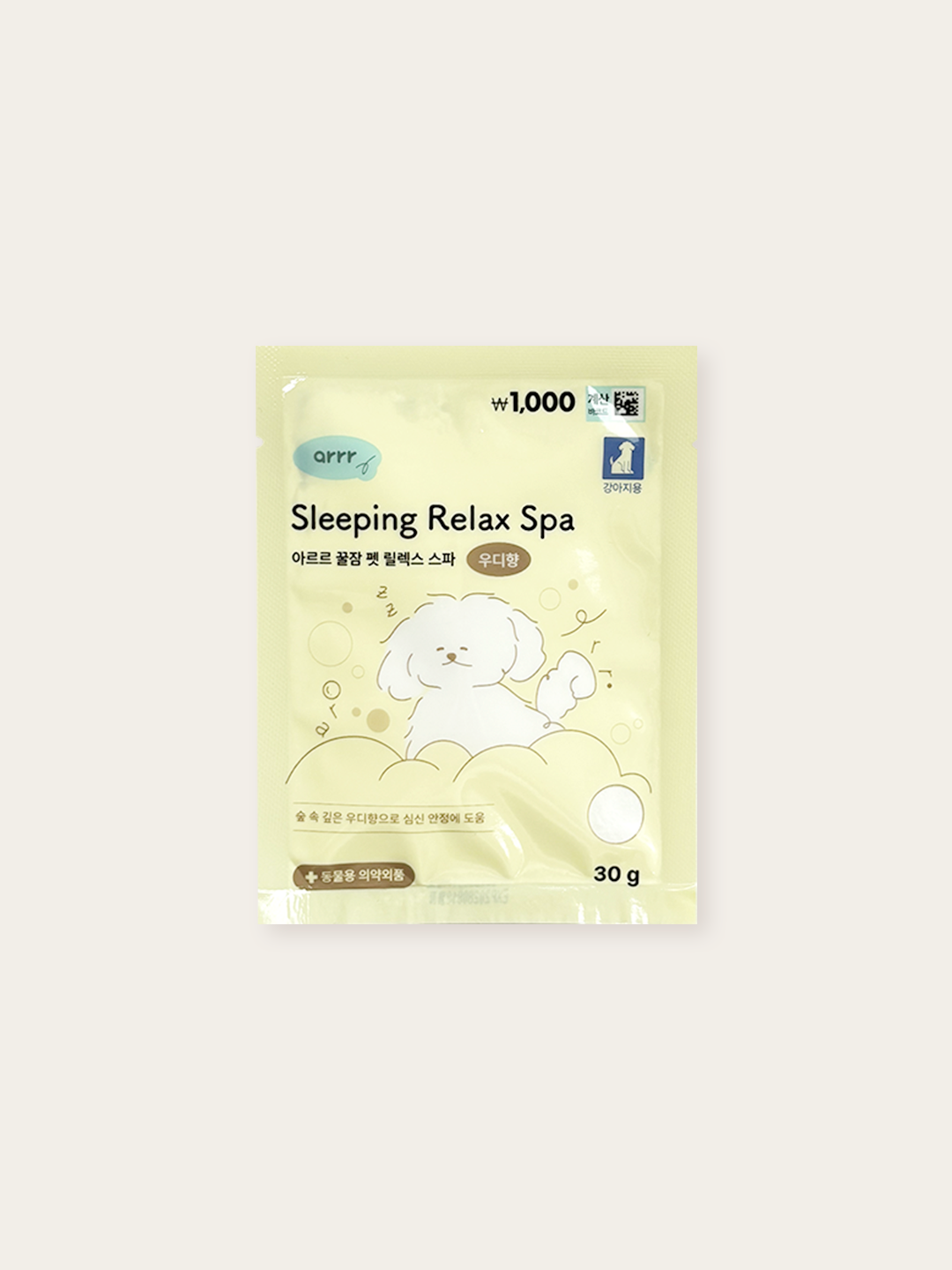 [Pet] Arre Sleep Pet Relax Spa Woody Scent 30 g