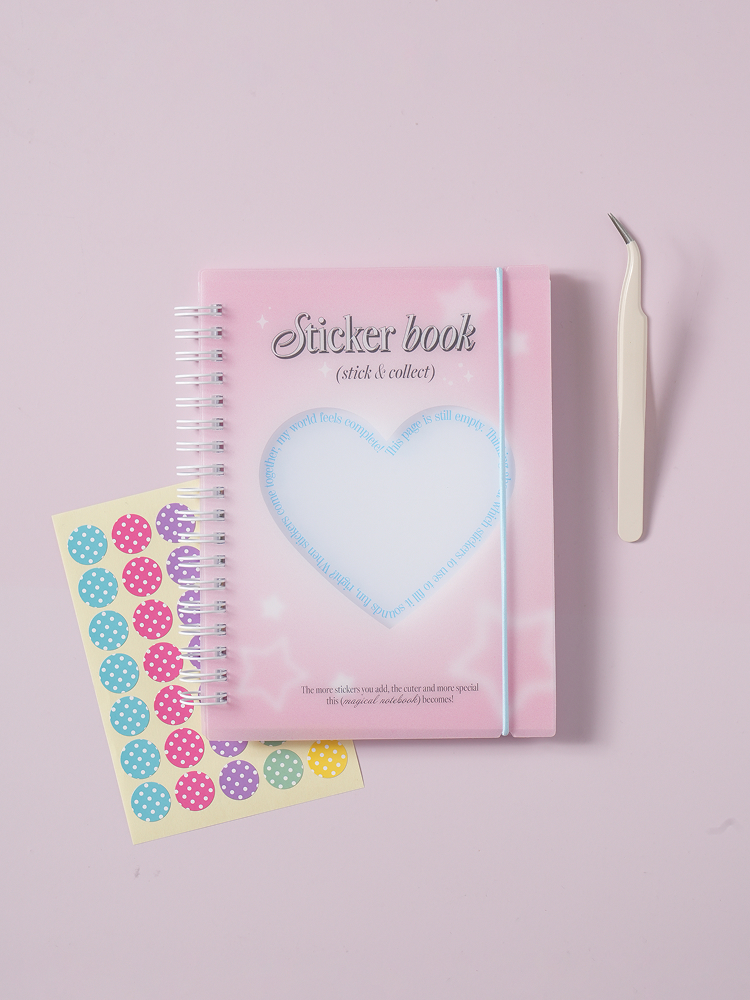 Spring sticker release paper book 40 sheets