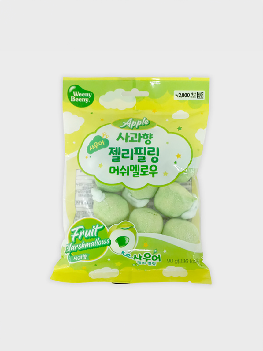 젤리필링 머쉬멜로우 사과향 90g