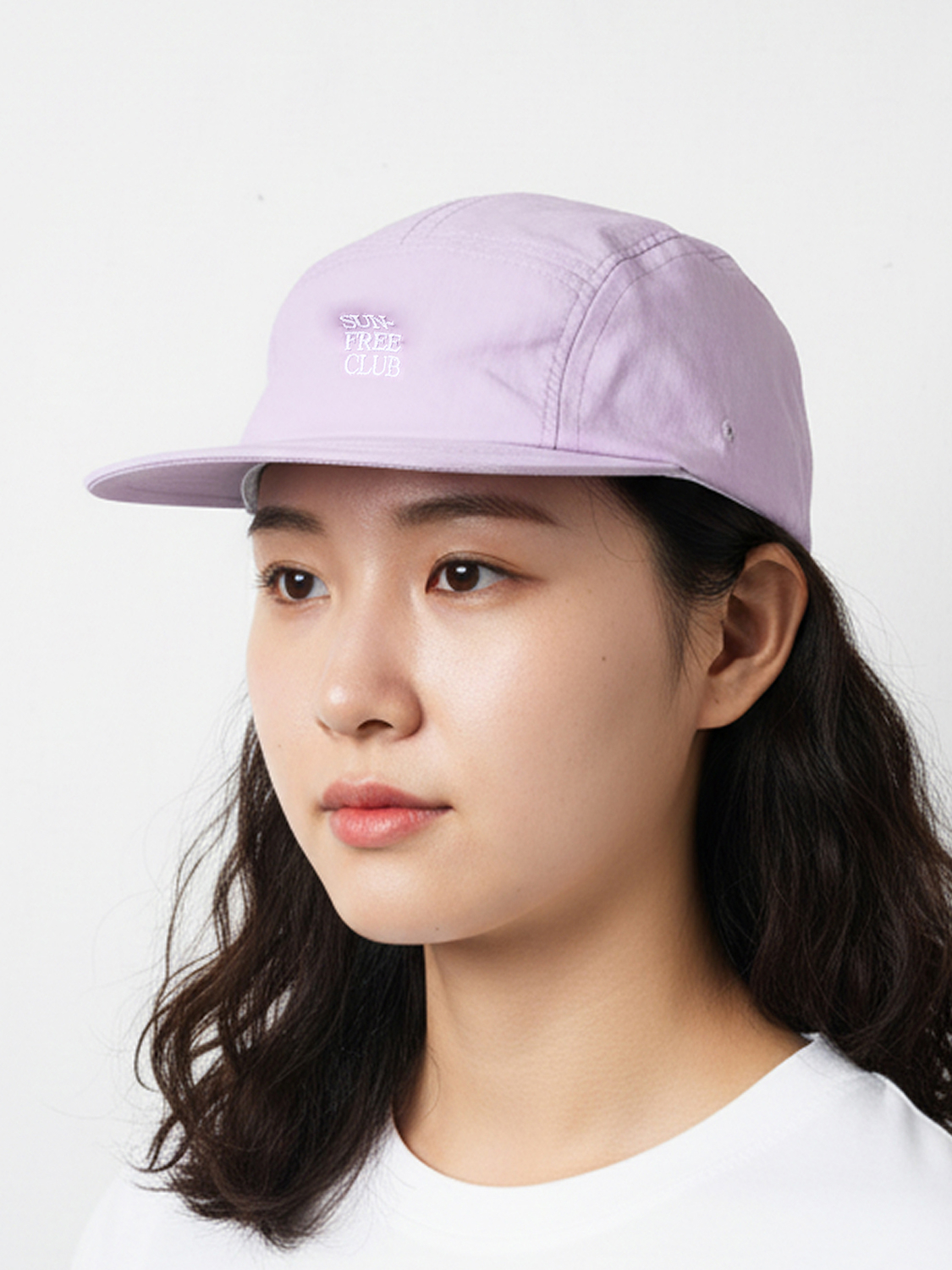 나일론 캠프캡 퍼플
