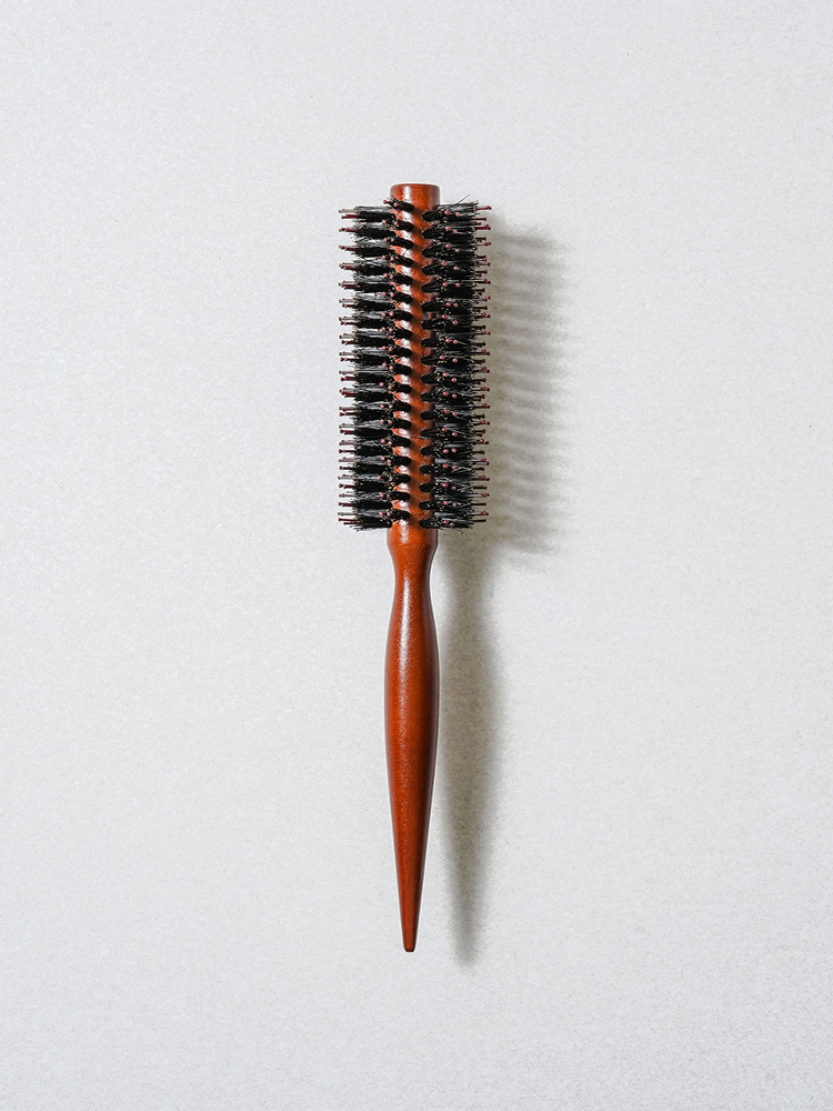 Pig bristle straight roll brush 40mm