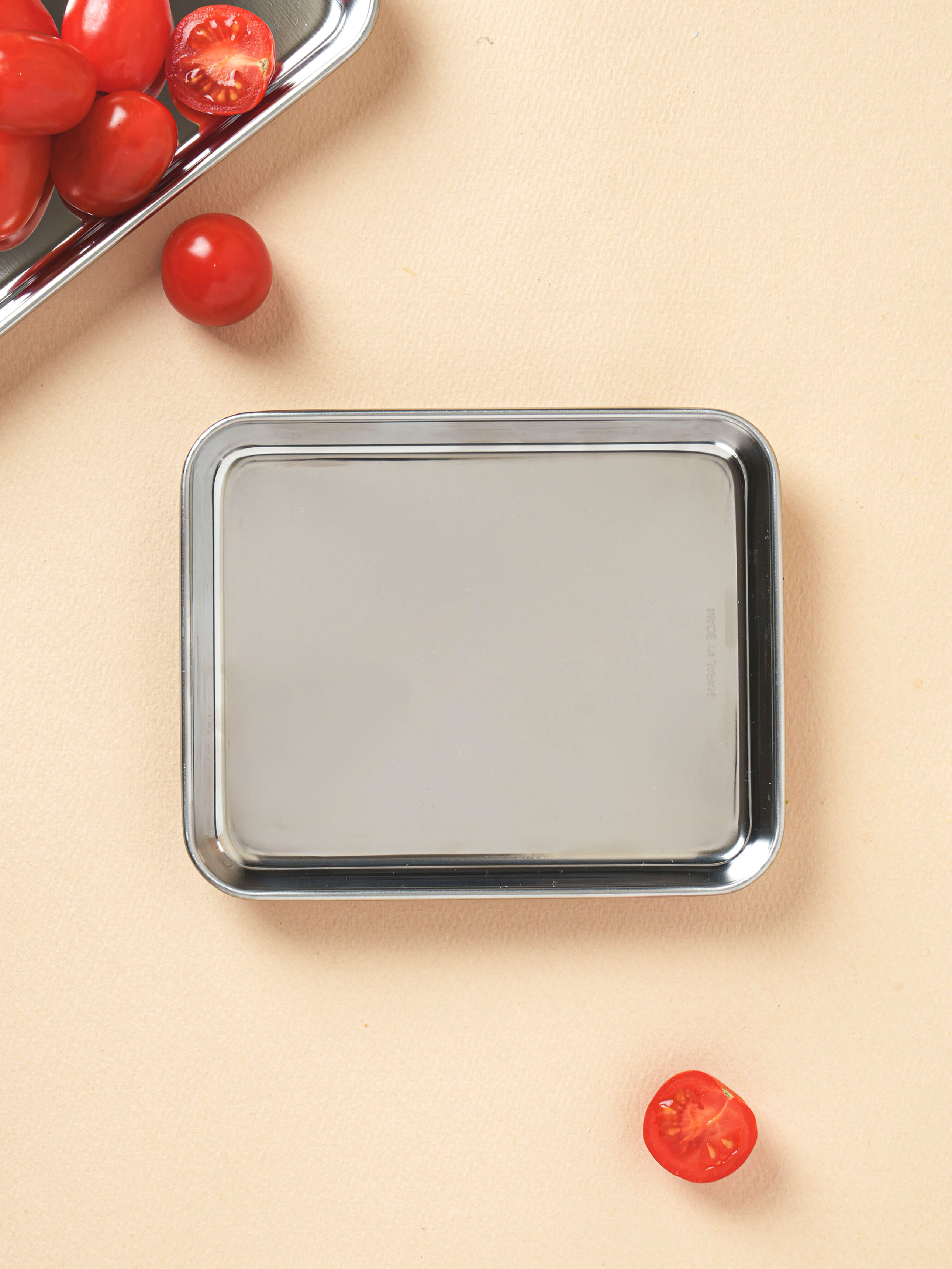 Mini stainless steel cooking tray made in Japan