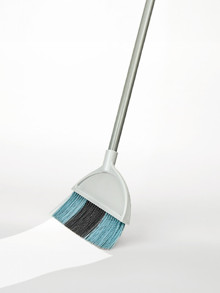 steel handle broom