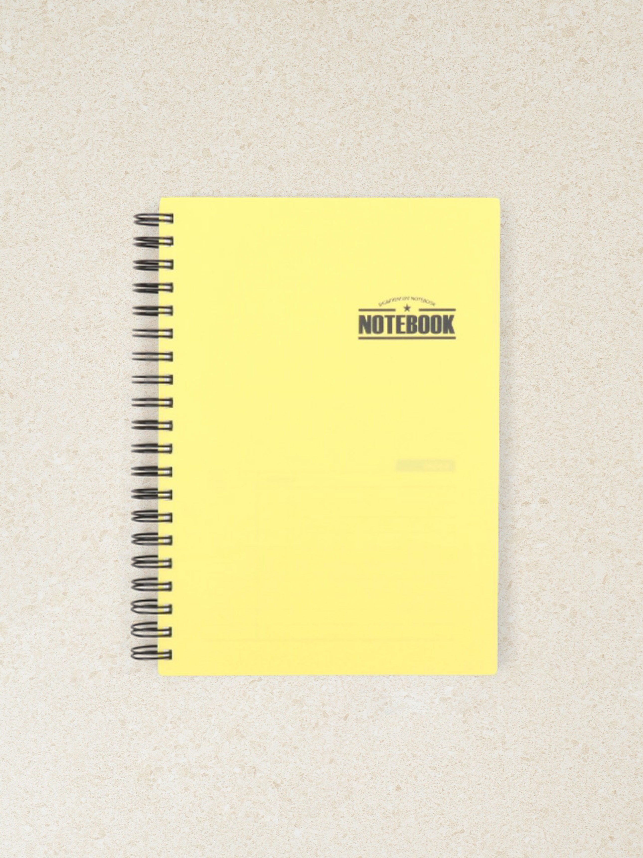 Large capacity wired notebook B5 170 sheets