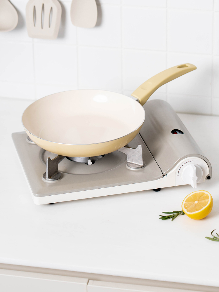 Direct fire ceramic coated frying pan 24 cm