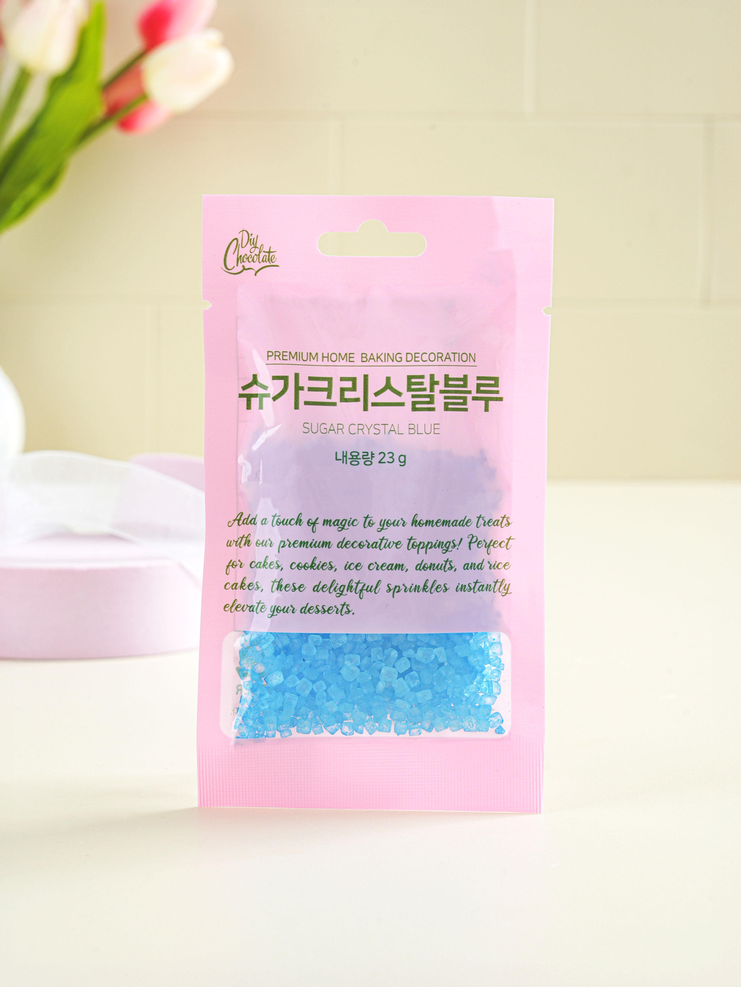 Sugar Crystal Blue