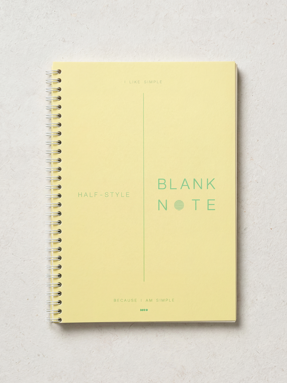 80 sheets of 1/2 cordless spring notebook