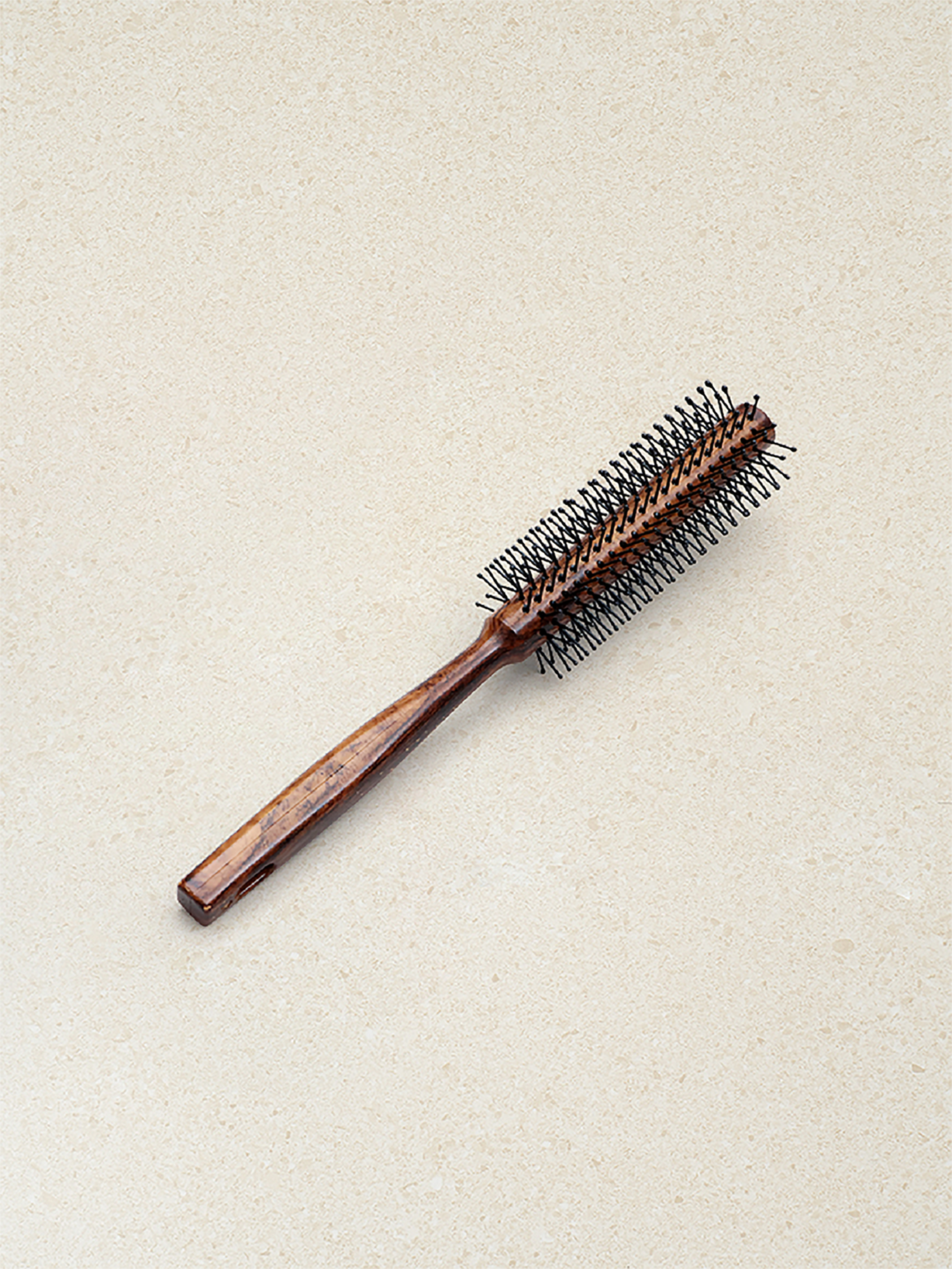 mini wooden roll brush