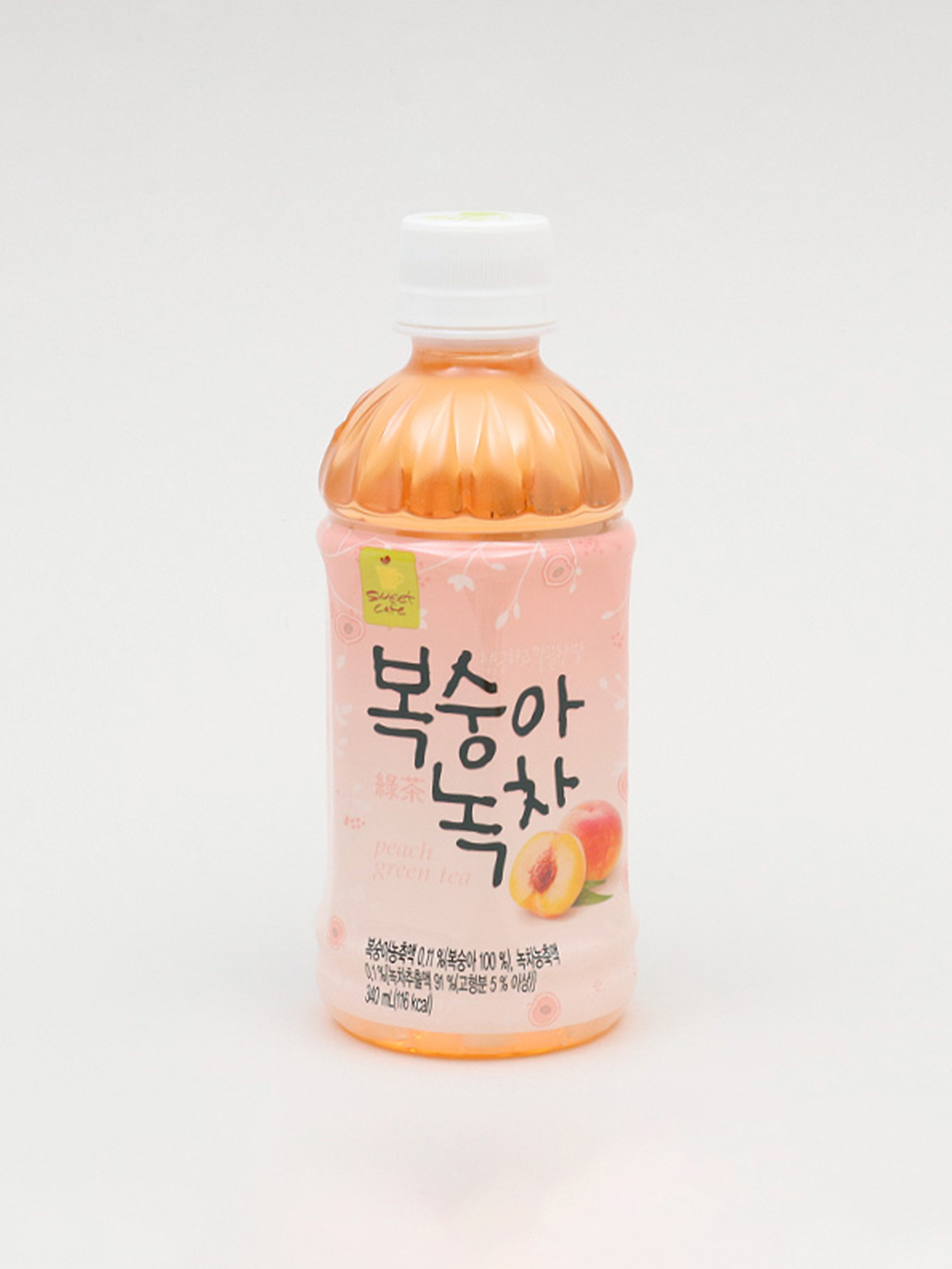 340 ml peach green tea