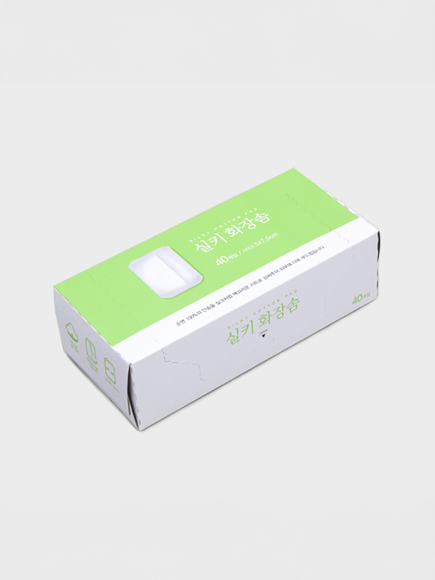 Silky cotton pad 40 P