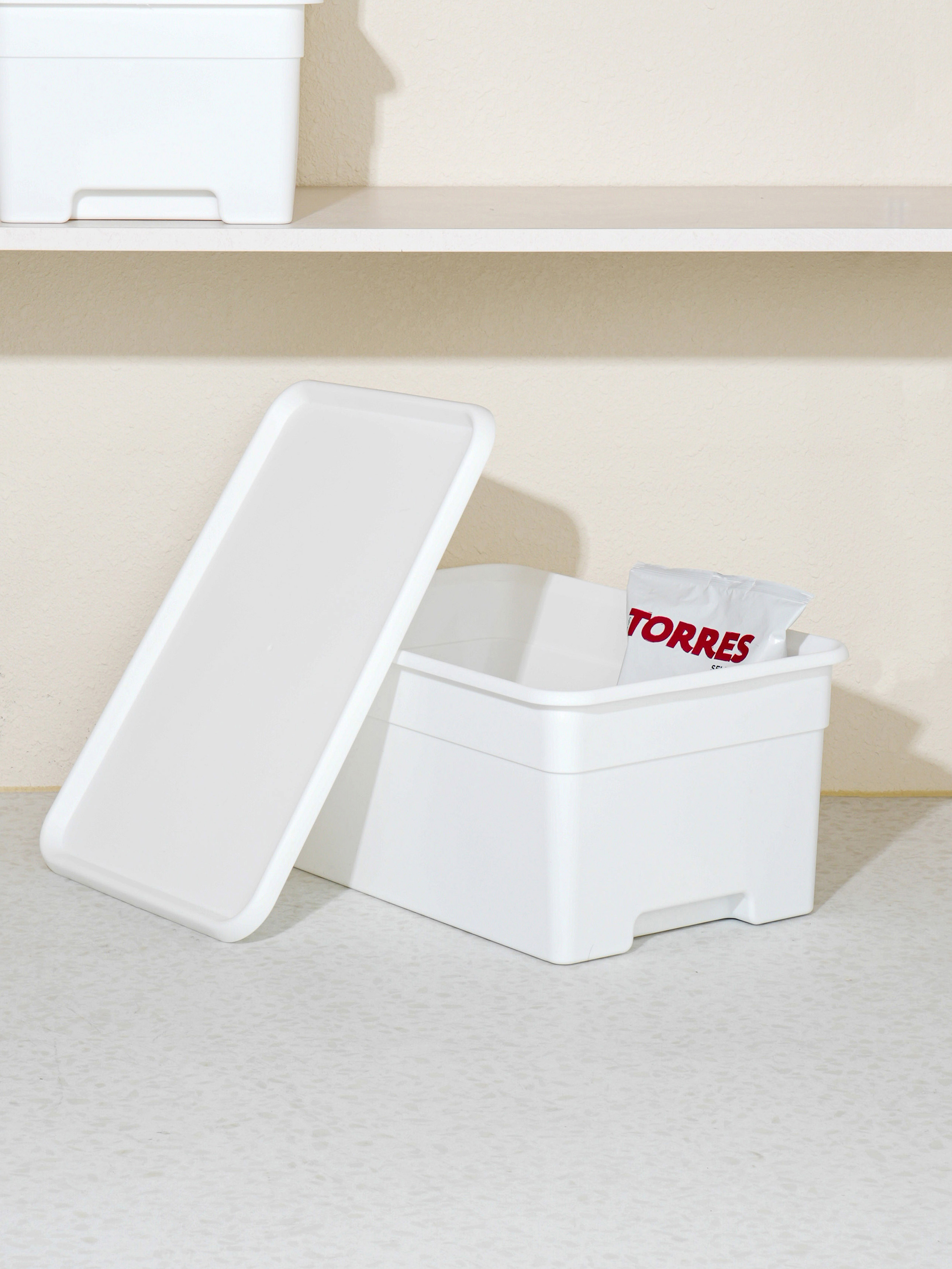 Pantry system storage box large