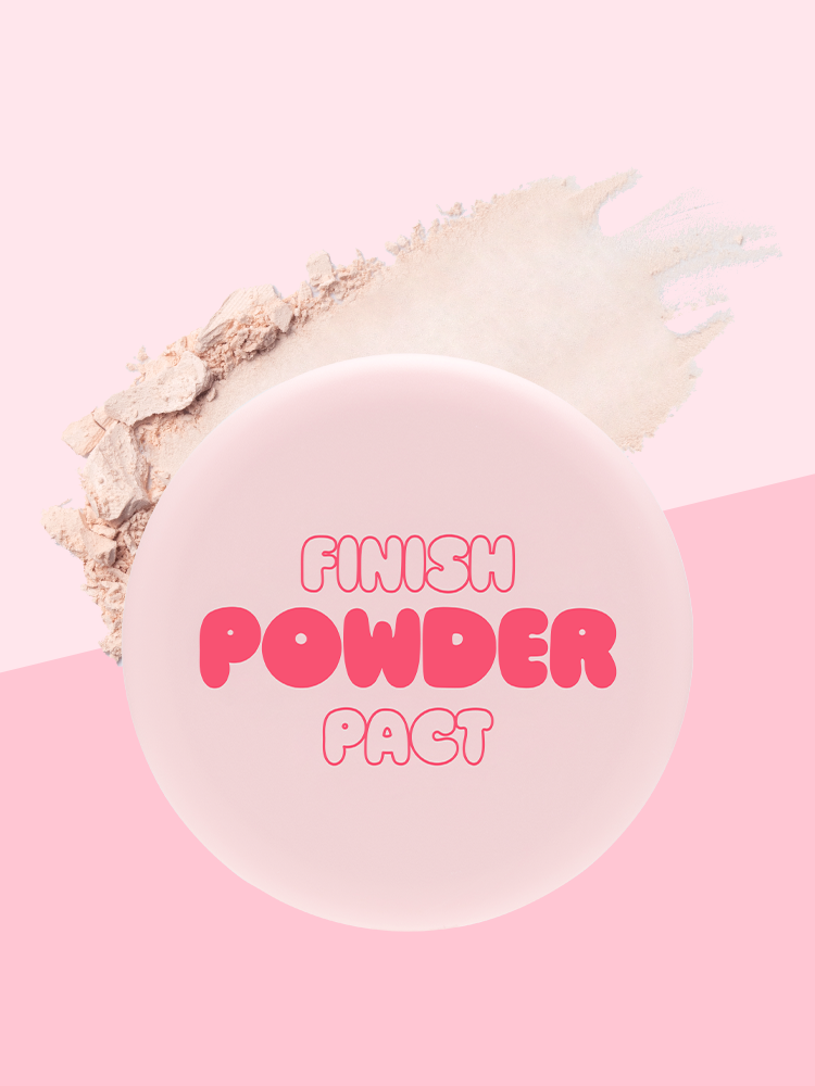 Me Factory Oil Soak Finish Powder Pact (Pink Beige) 5 g