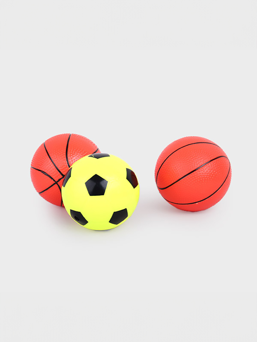 3 mini bouncy balls