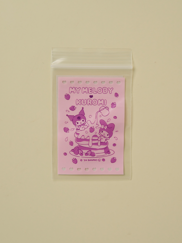 Sanrio My Melody Pancake Zipper Bag B8 12 sheets