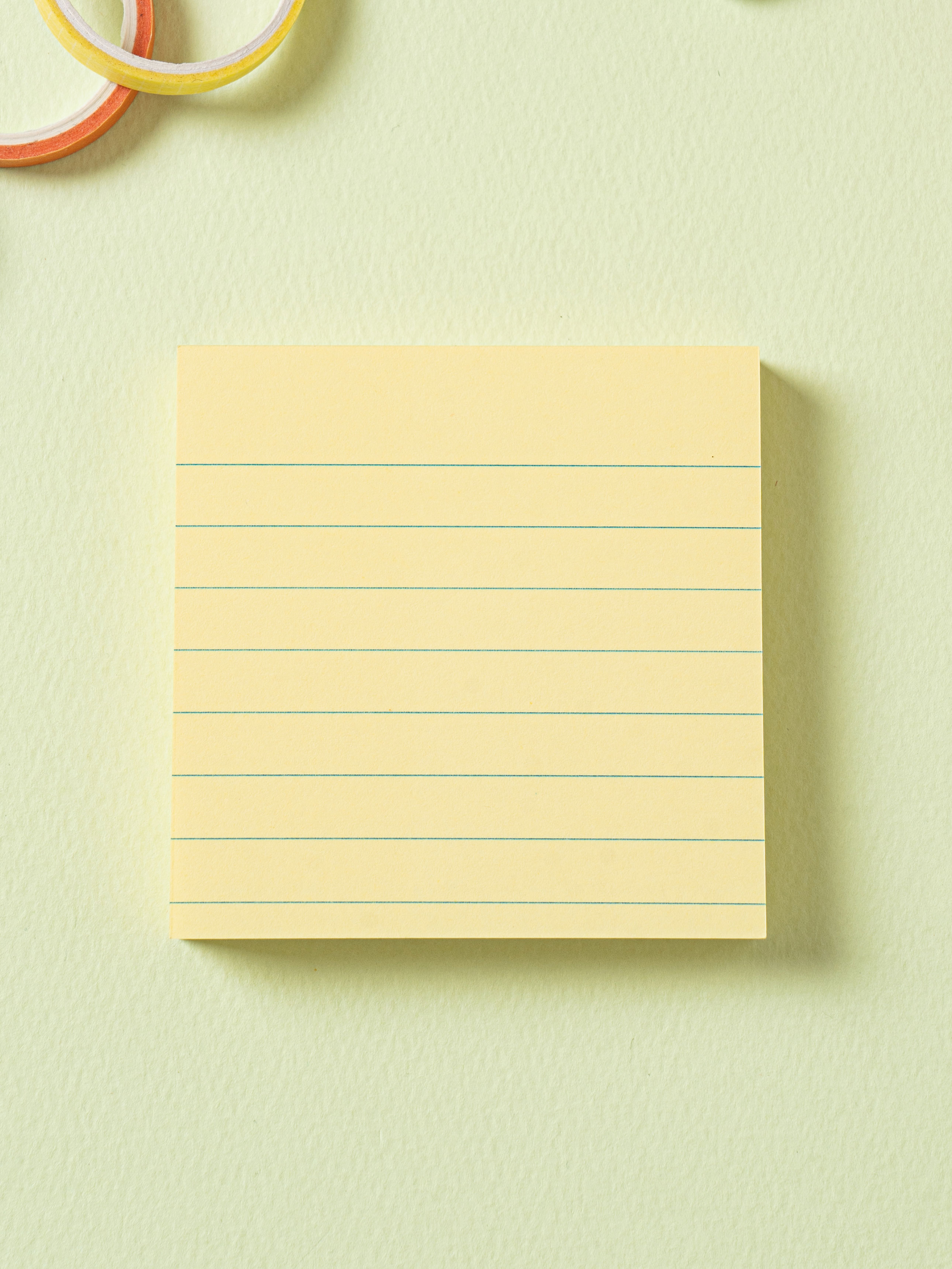 Memotech Wired Yellow Adhesive Memo 76
