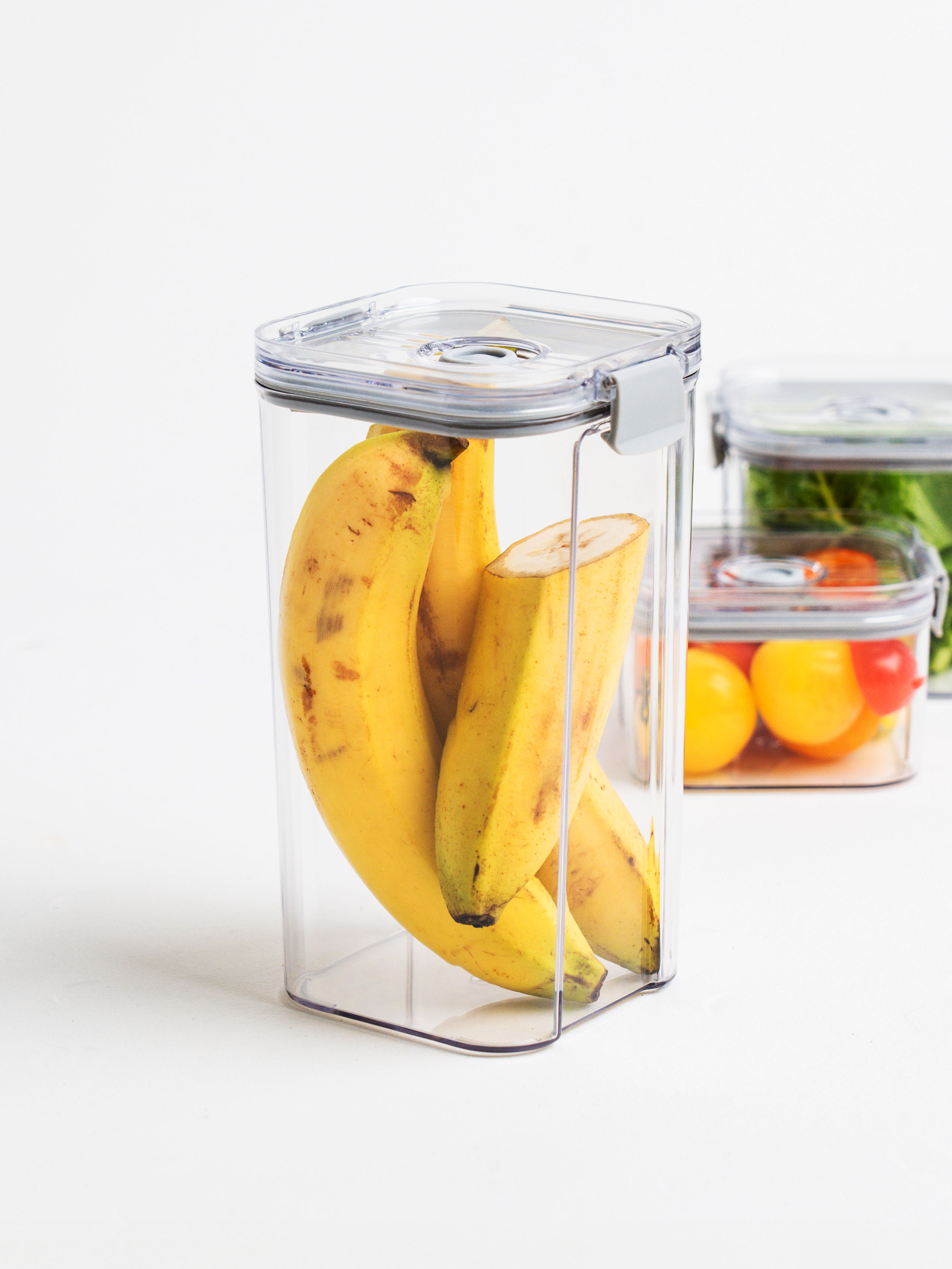 Vacuum storage container (1350 ml) (clamped type)