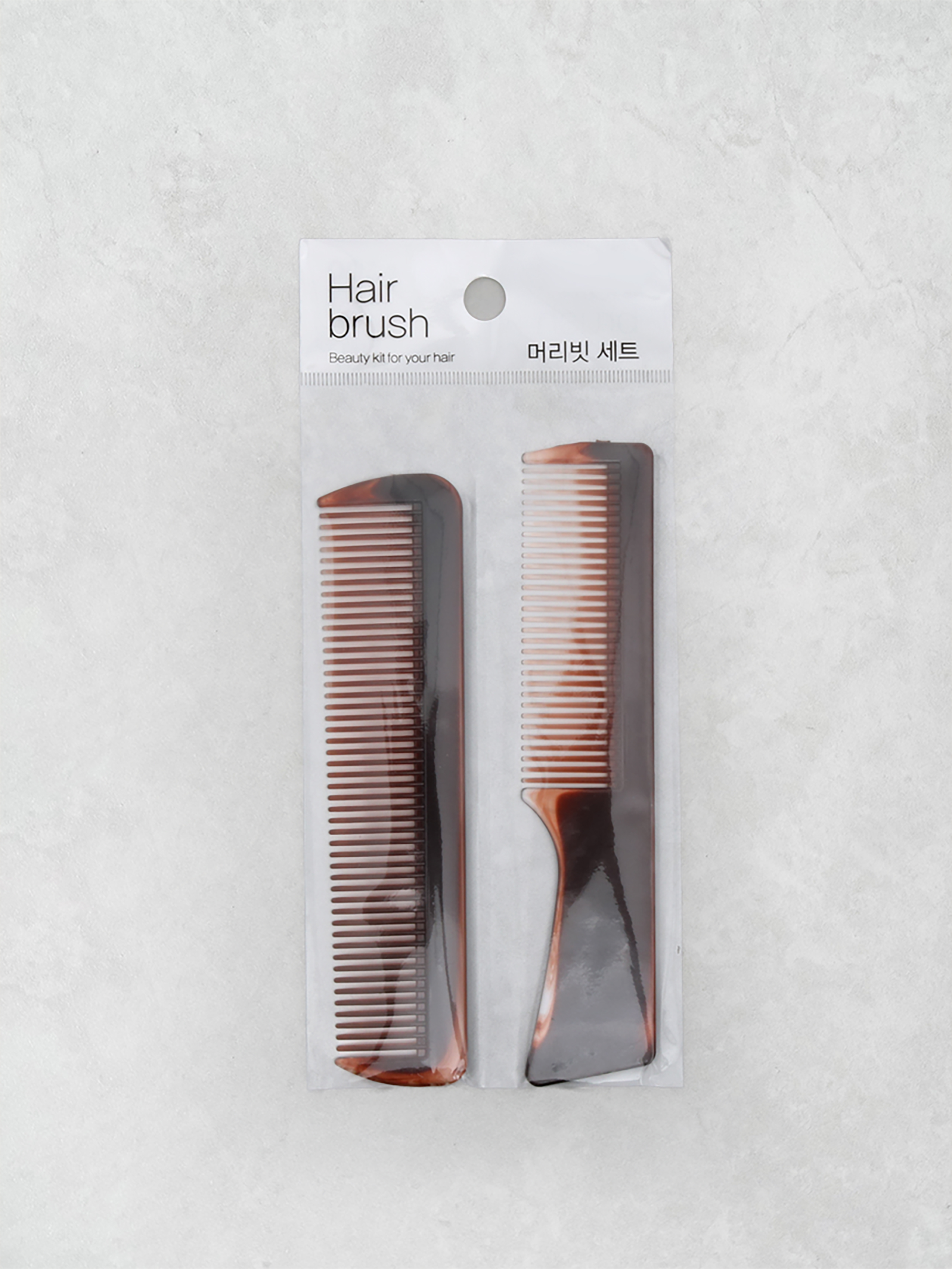 Set of 2 mini straight combs