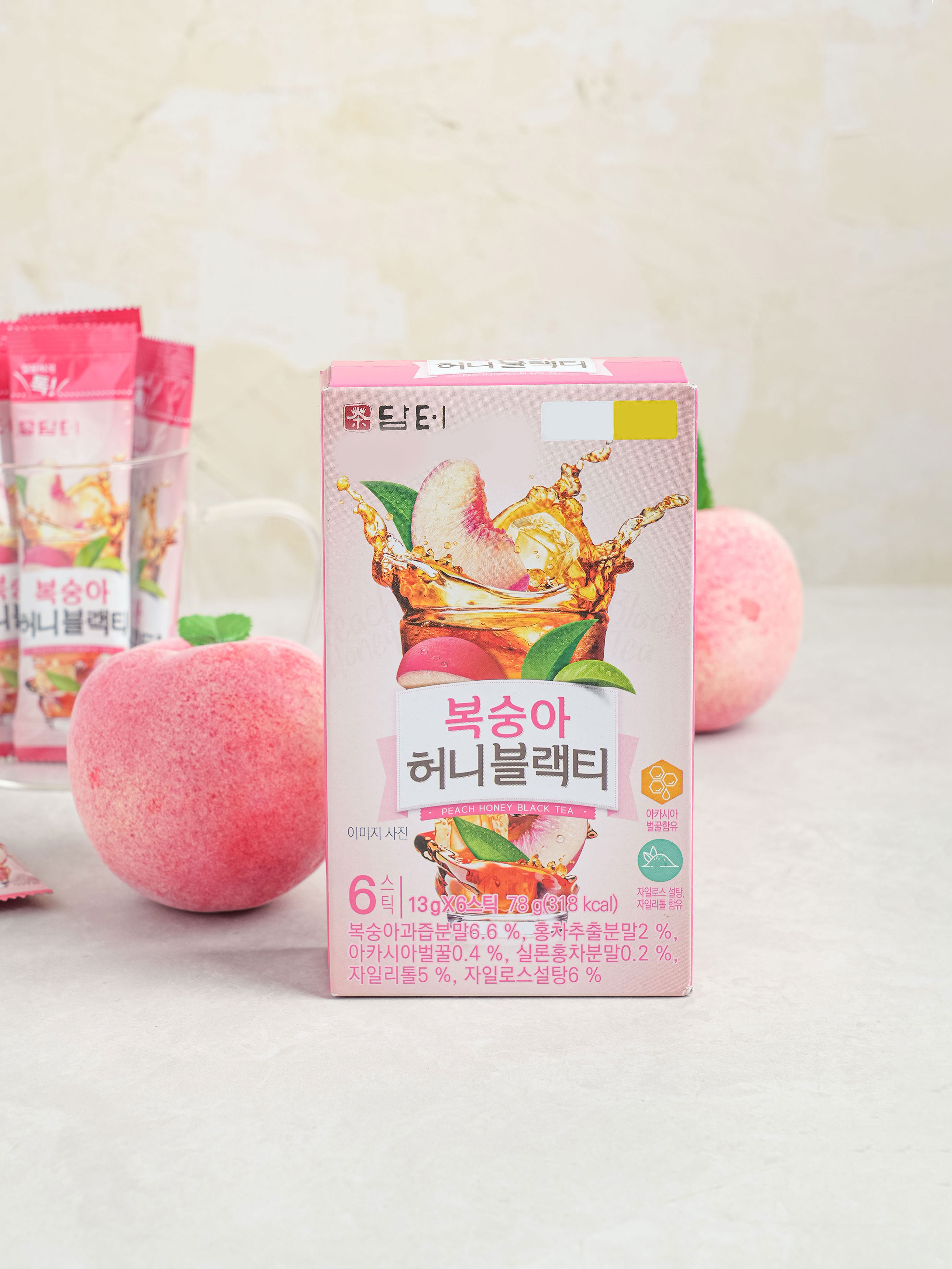 Damteo Peach Honey Black Tea 13 g