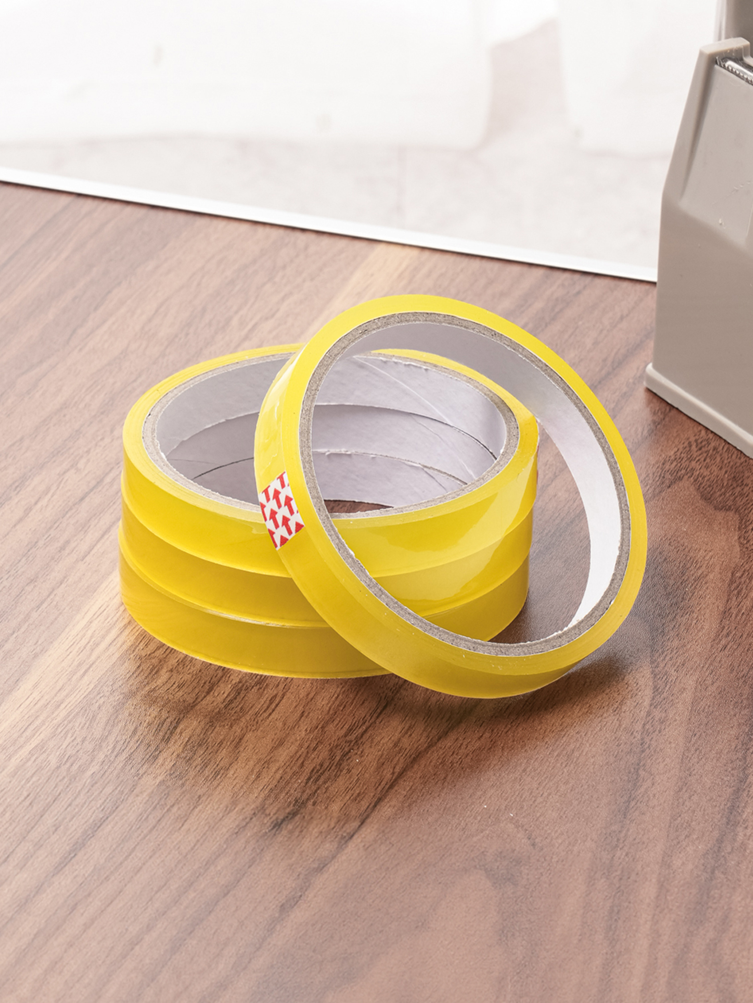 Yellow transparent tape 12 mm