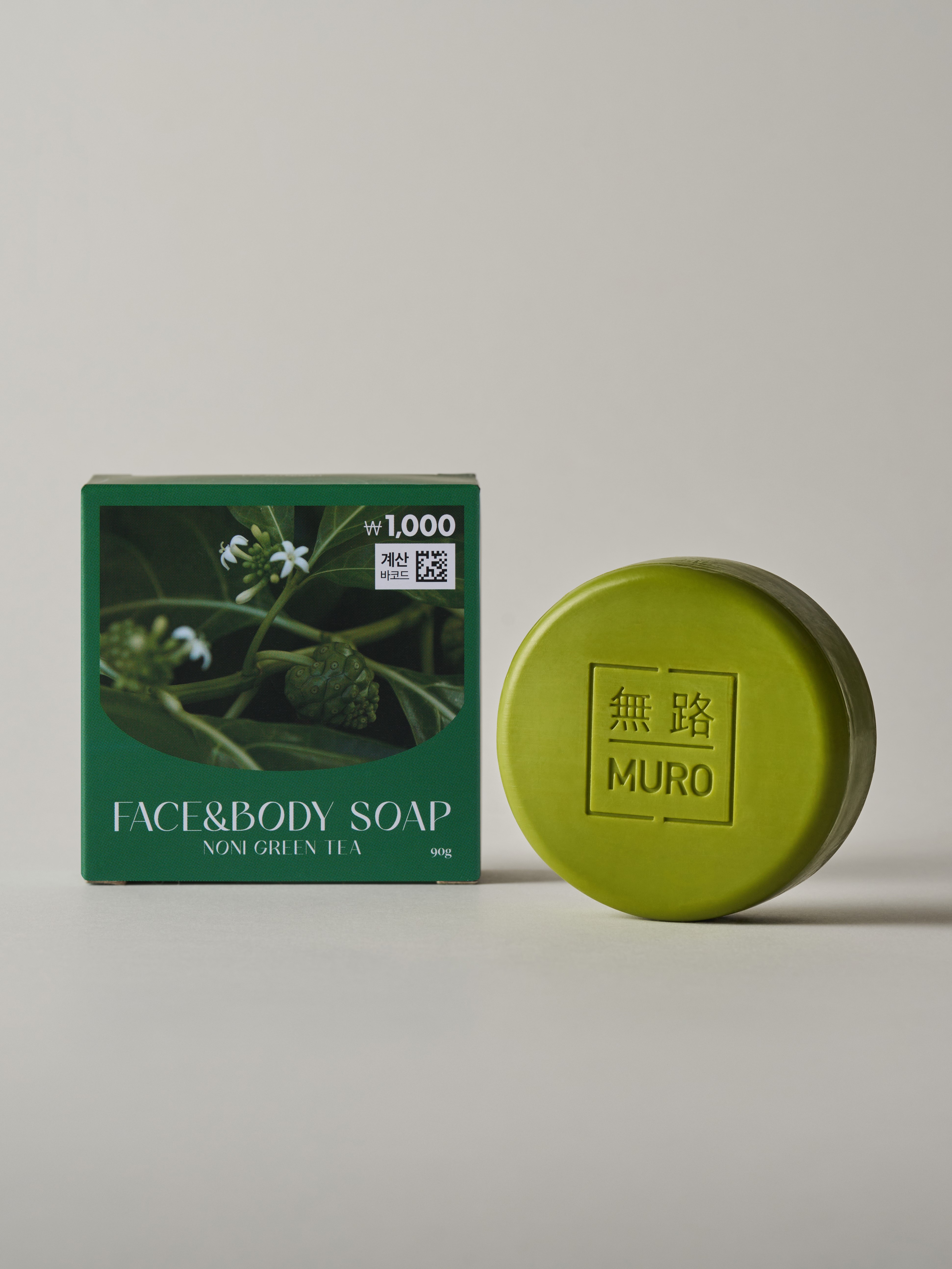 Muro Noni Green Tea Soap 90g
