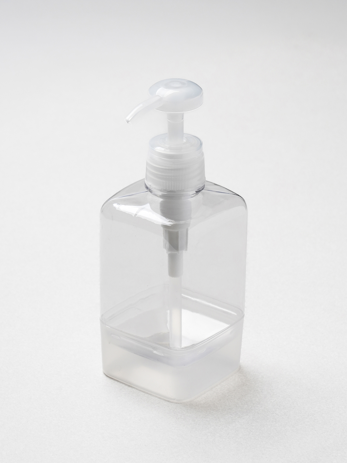 깔끔 사용 사각 펌프 용기 450 ml
