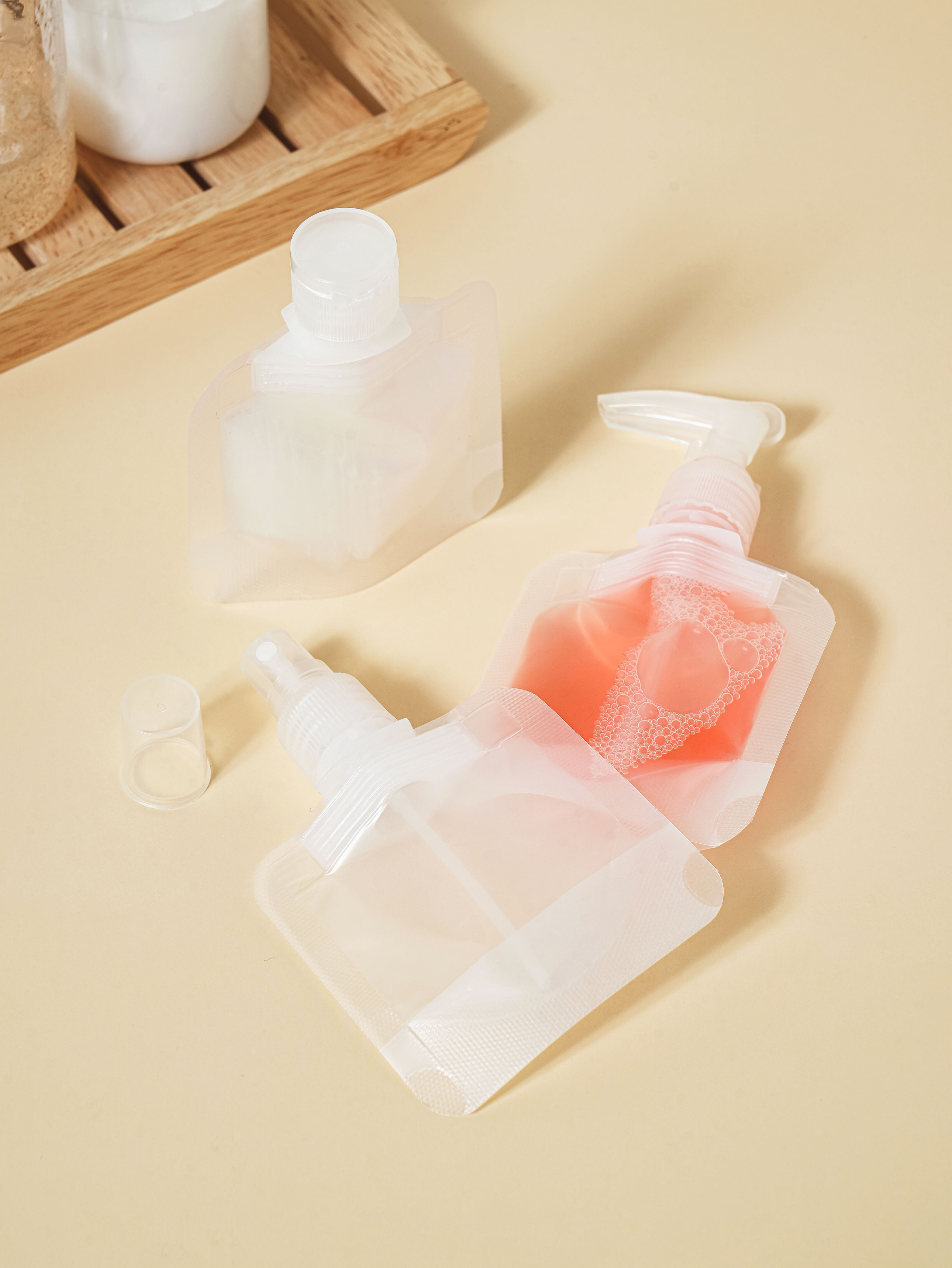 Spout pouch 3-piece set