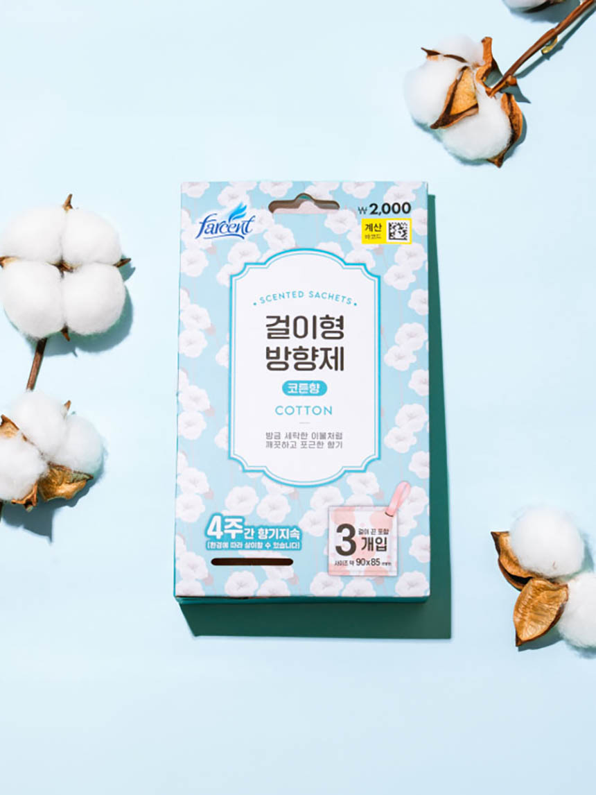 Percent air freshener 3 packs (cotton scent)