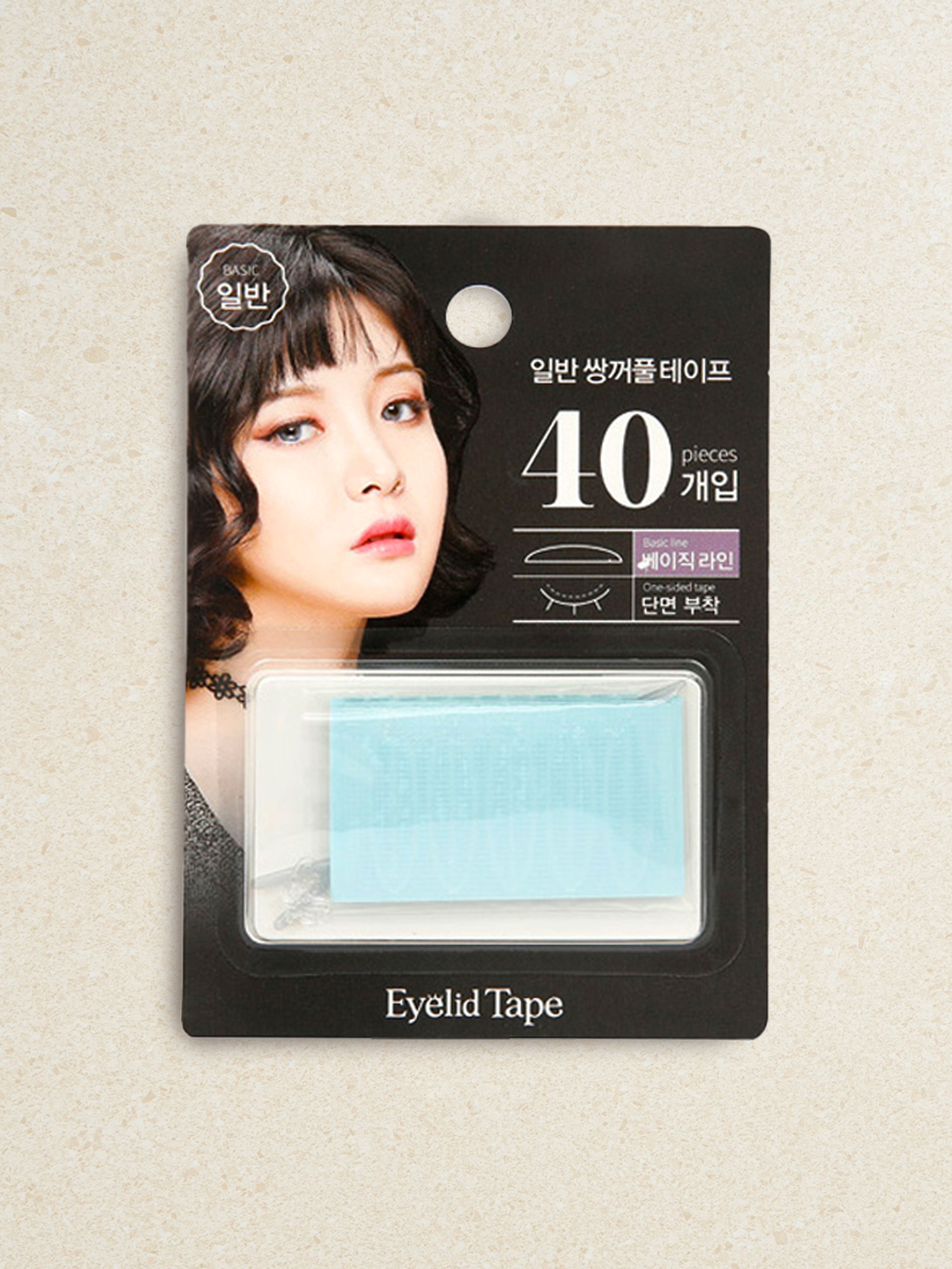 Double eyelid tape basic line single sided 40P