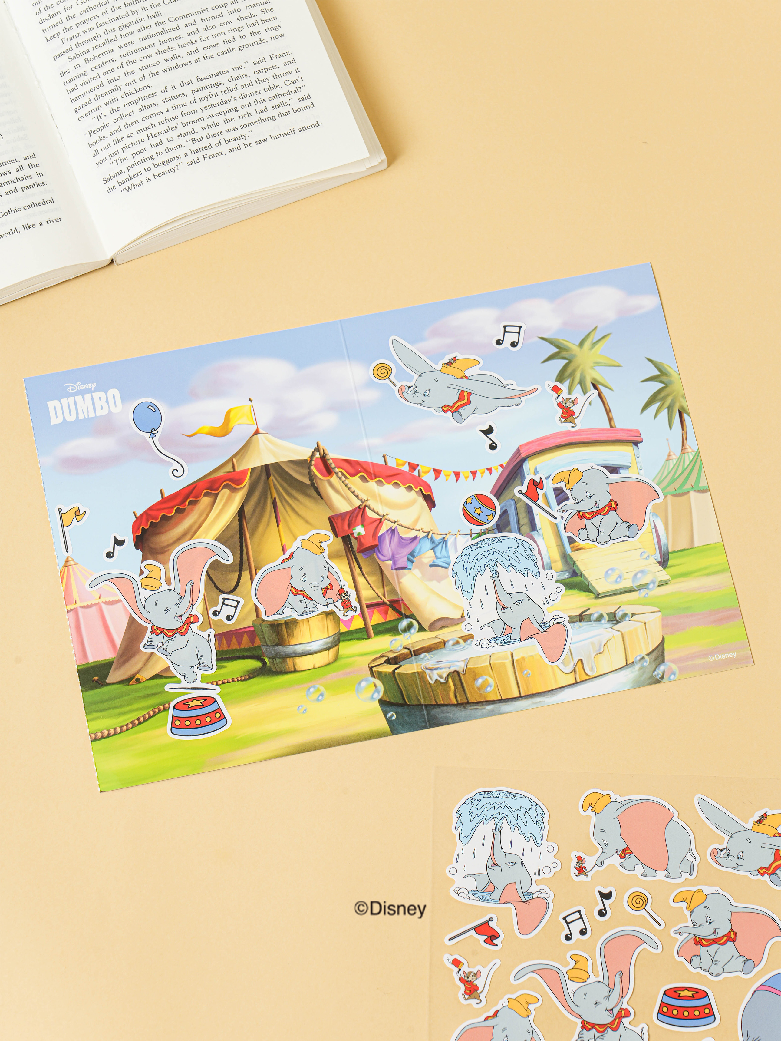 Disney Animals Character Sticker Set