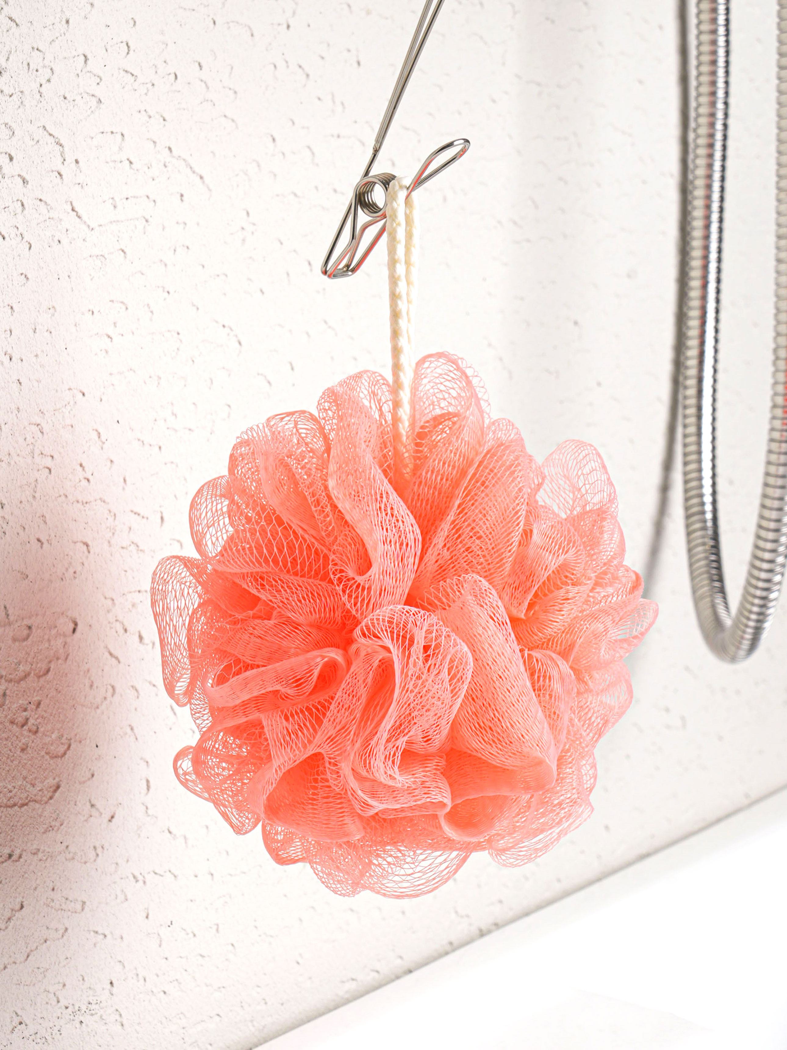 Pastel color shower ball pink