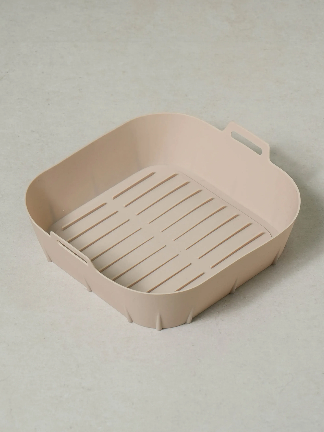 Silicone air fryer container square 22 cm